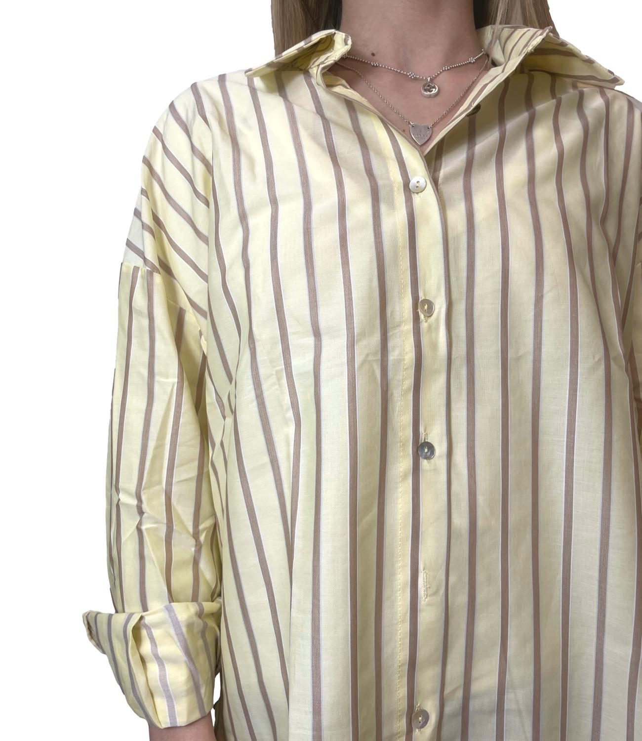 Susy Mix Camcia Gessata Gialla Donna
