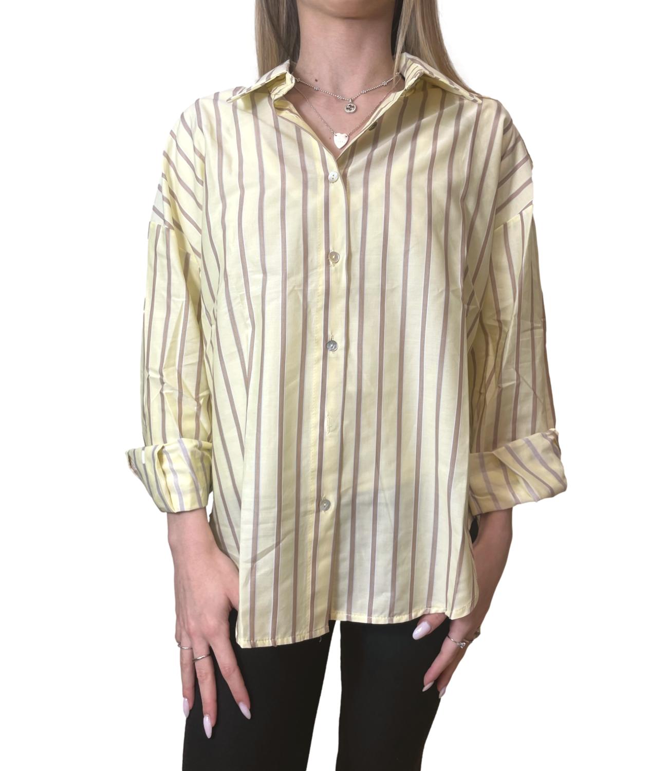 Susy Mix Camcia Gessata Gialla Donna