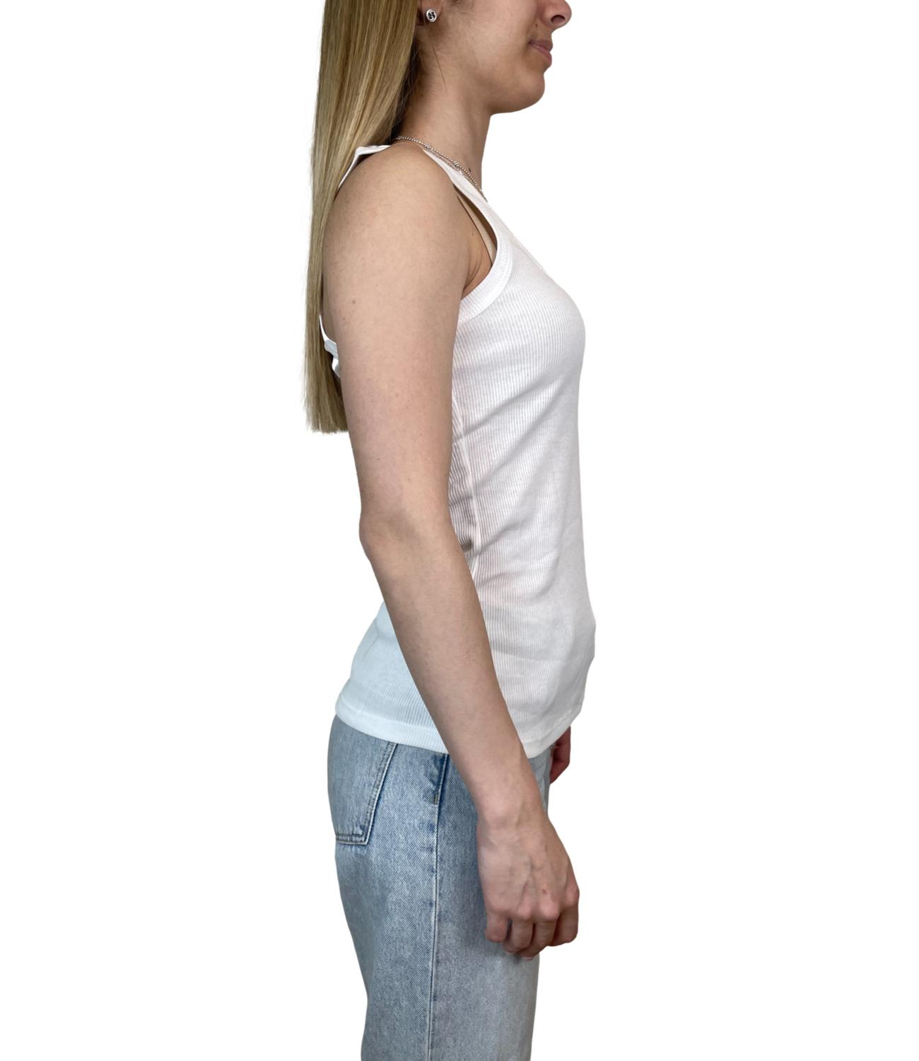 Susy Mix Canotta Latte Donna