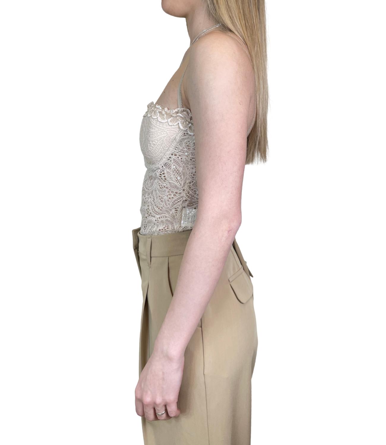 Susy Mix Body Pizzo Nude Donna
