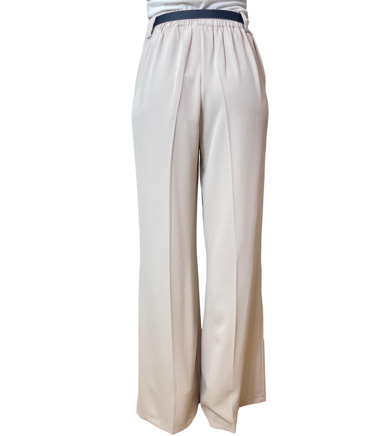 Susy Mix Pantalone Avorio da Donna