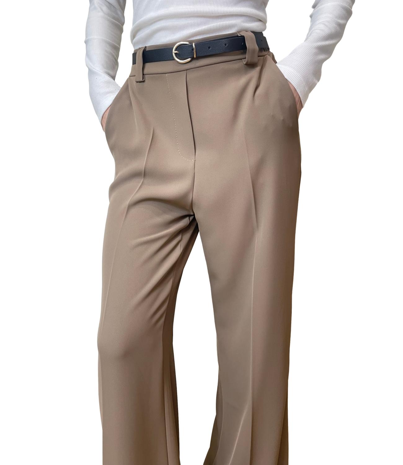 Susy Mix Pantalone Fango da Donna