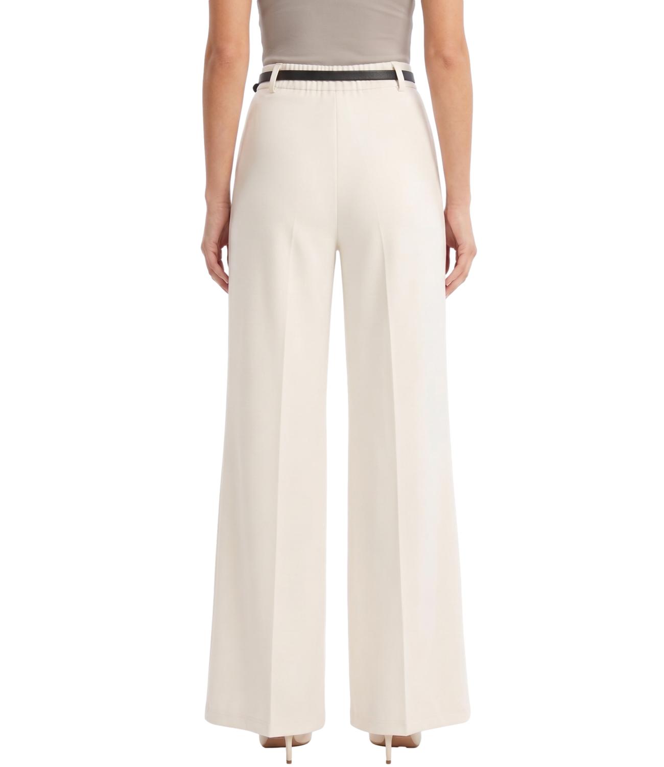 Susy Mix Pantalone Fluido Panna Donna