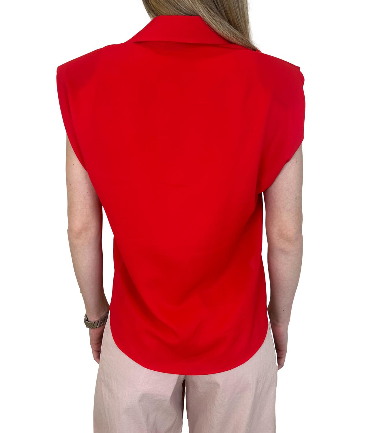 Susy Mix Camicia Rosso Donna