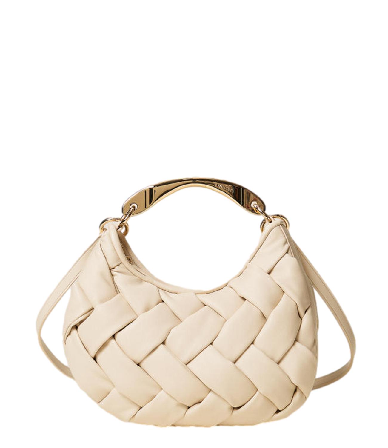 TWIN SET borsa Beige "Parchment" donna