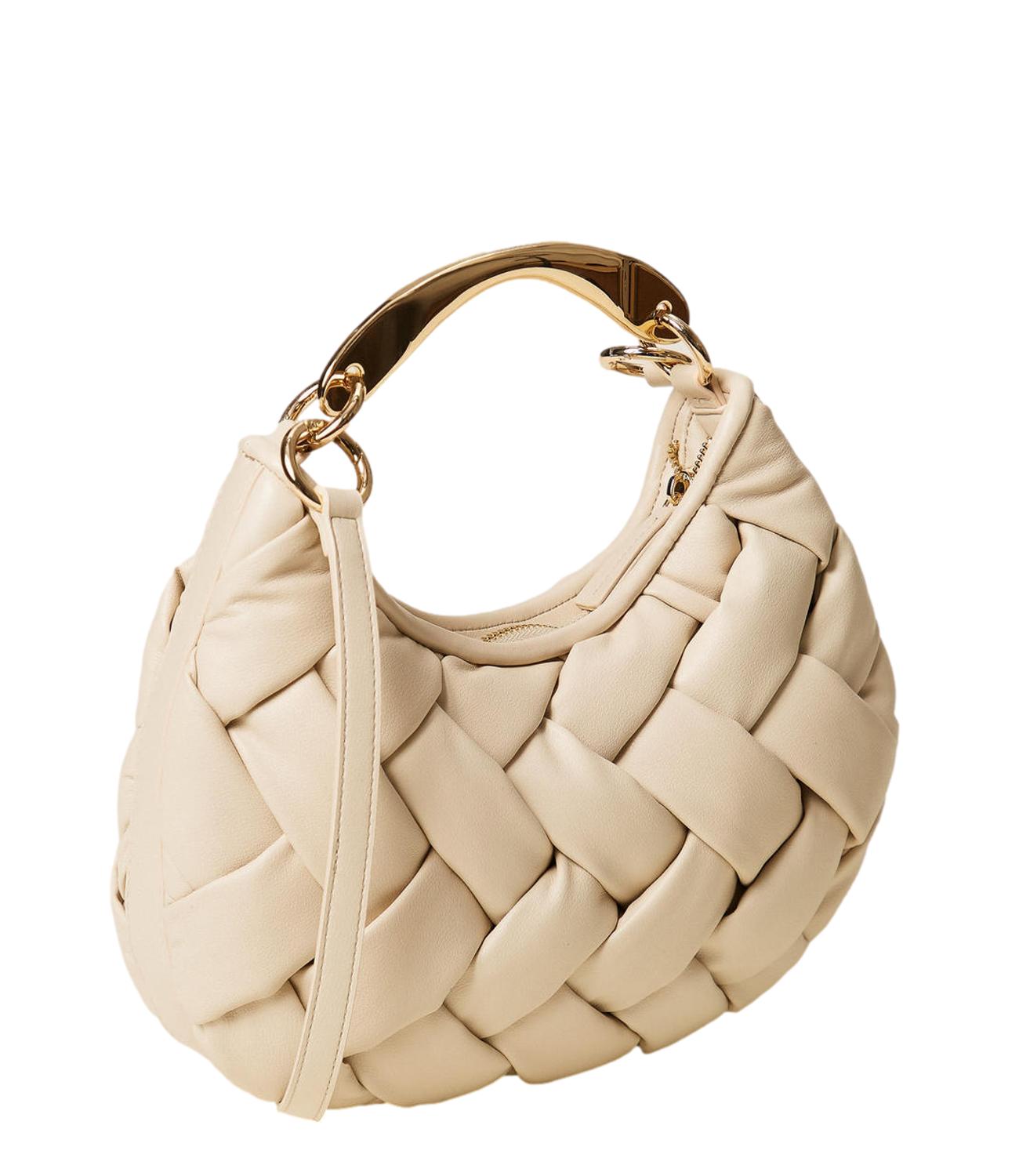 TWIN SET borsa Beige "Parchment" donna