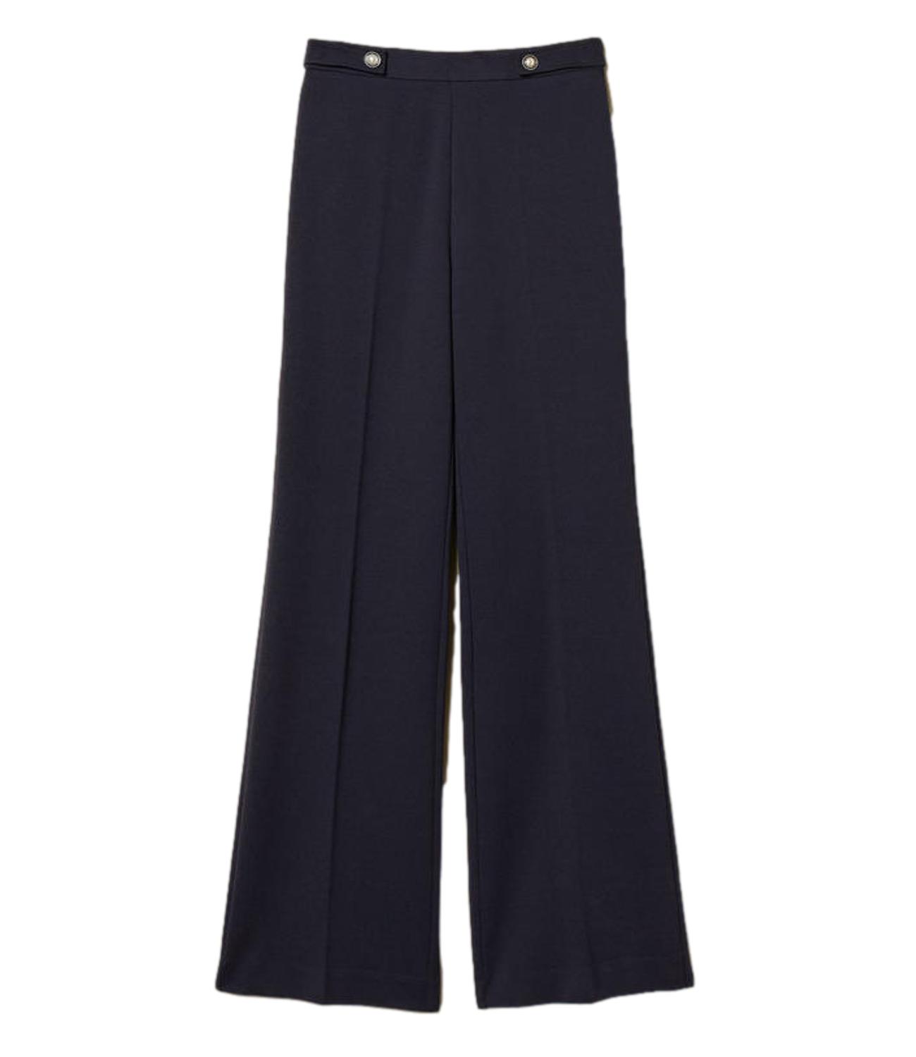 TWIN SET pantalone blue night donna