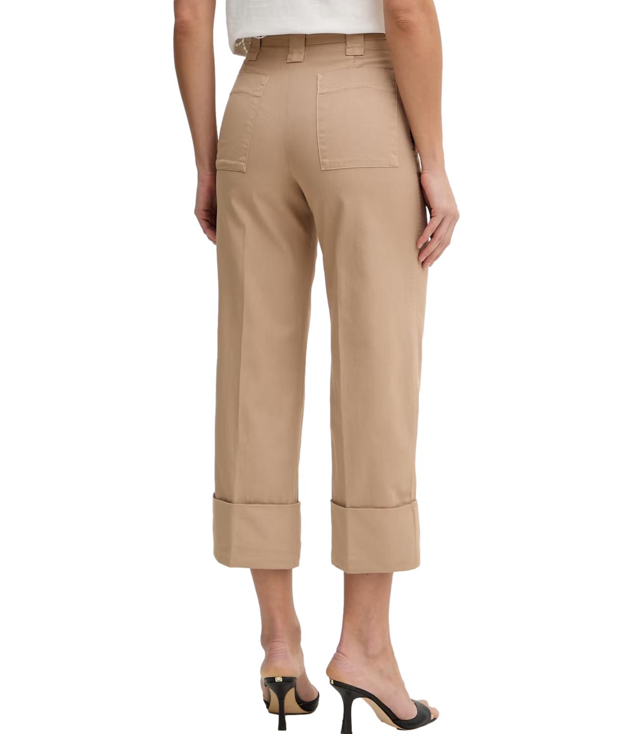 Twinset Pantalone con risvolto Donna