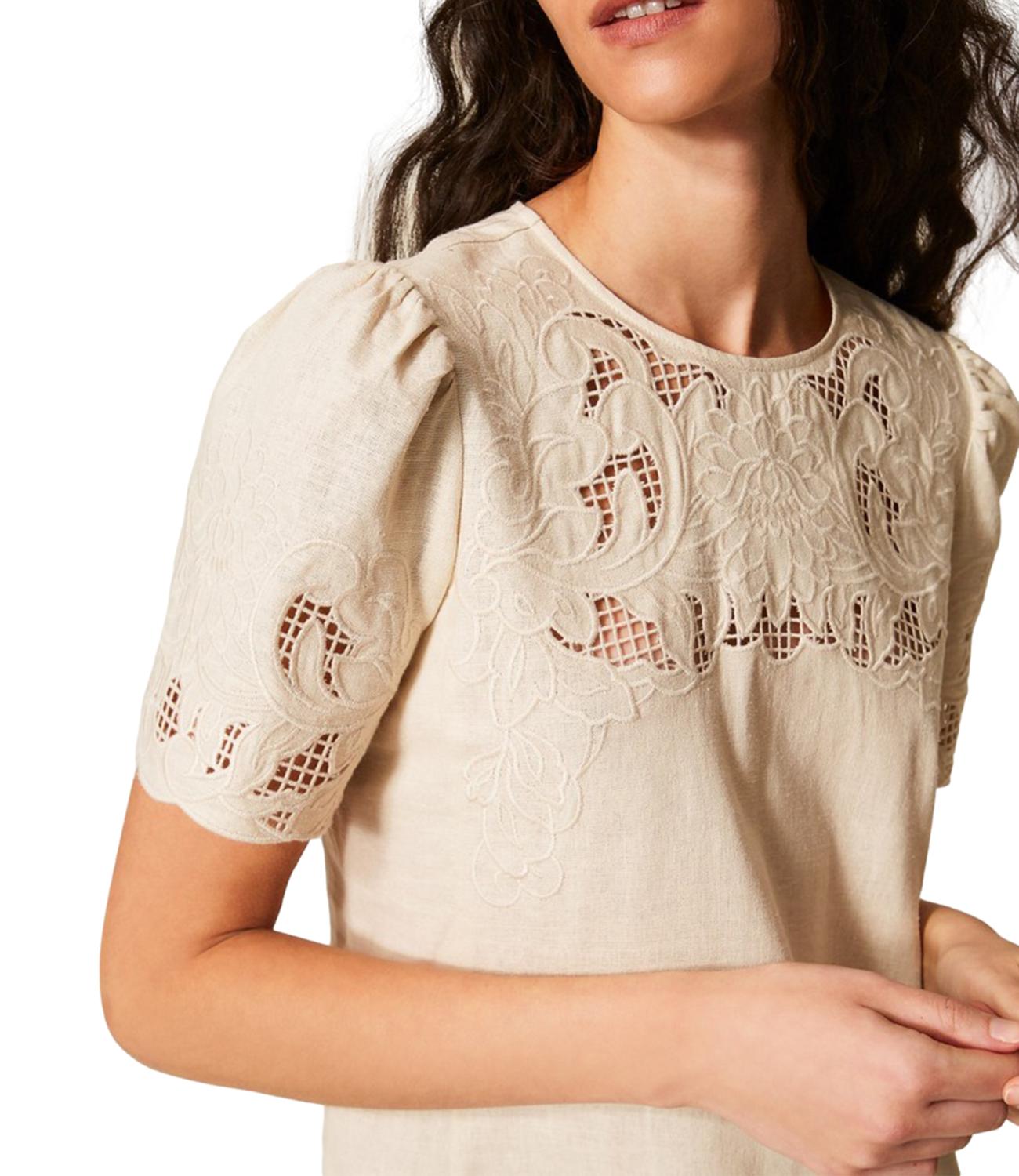 Twin Set Abito Madreperla da Donna