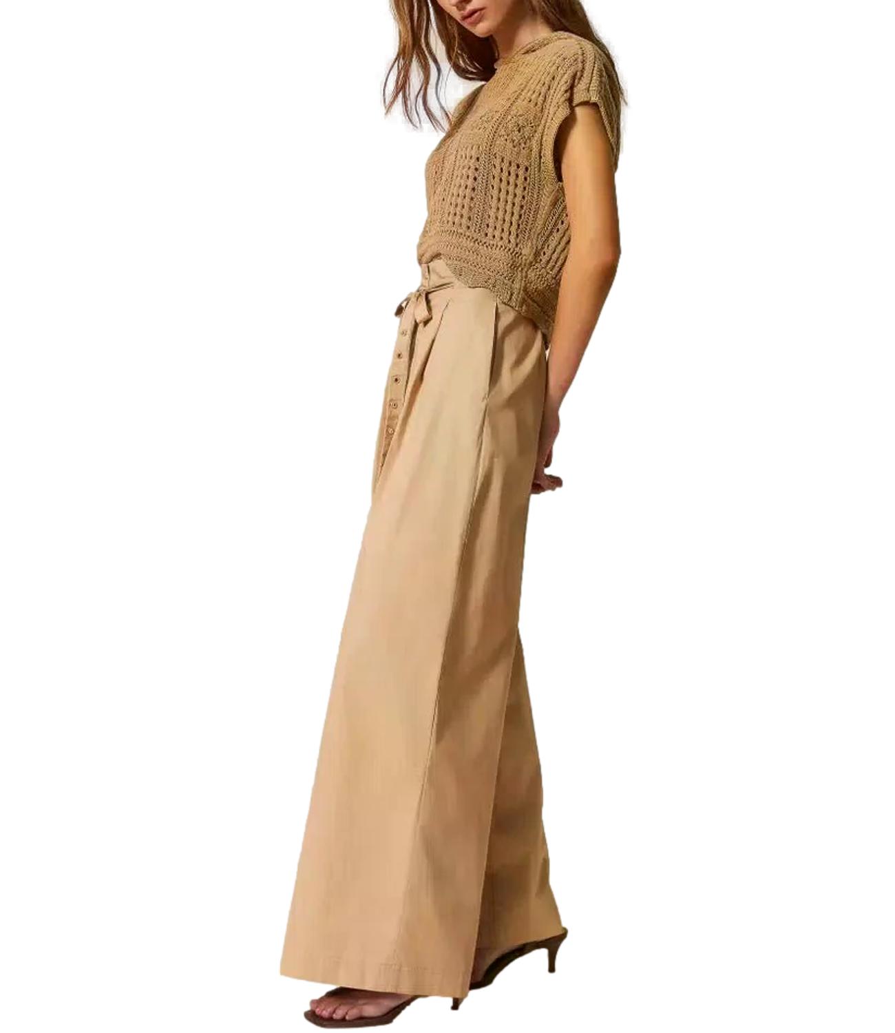 Twin Set Pantalone Corda da Donna