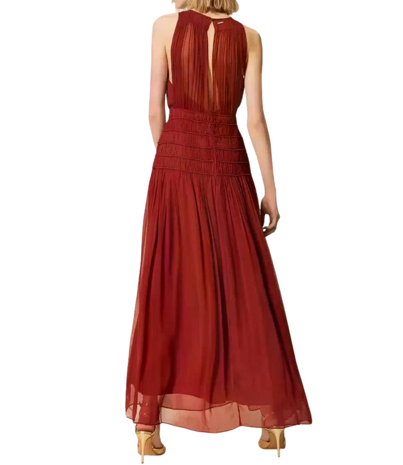 Twin Set Abito Brown Henna da Donna