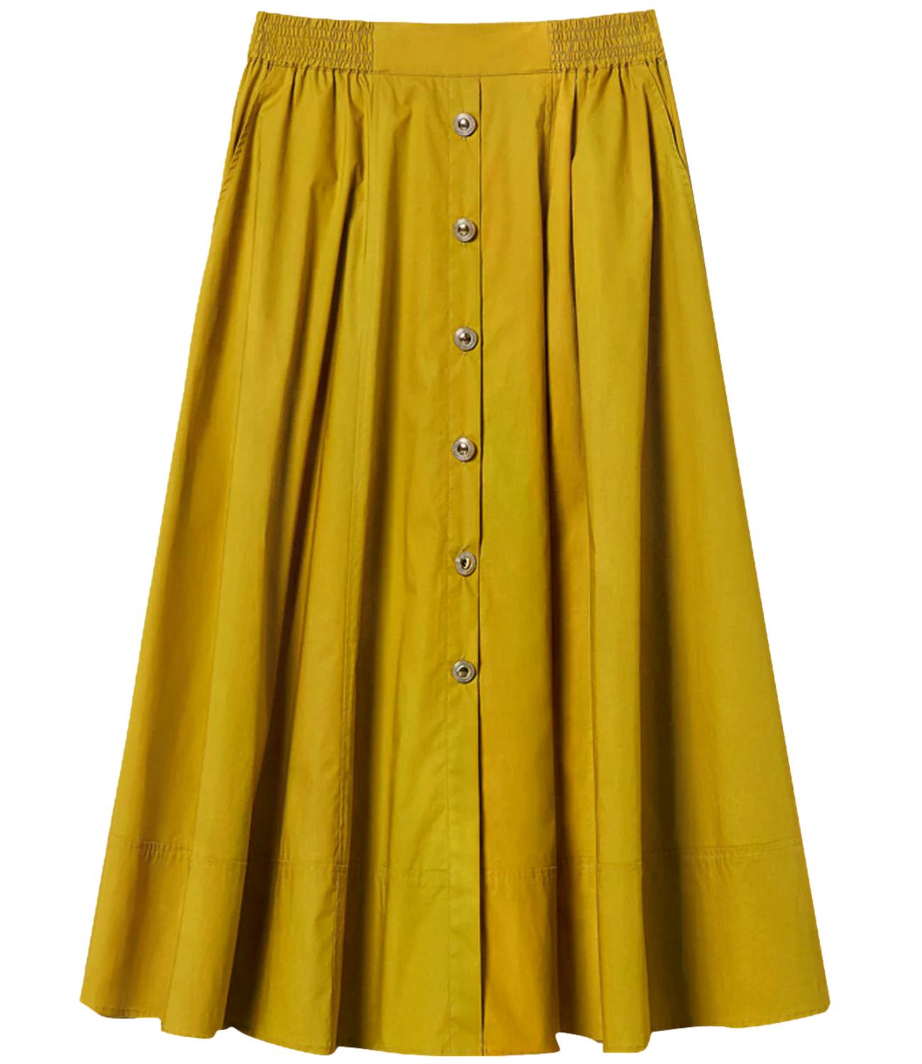 Twin Set Gonna Verde Avocado Oil da Donna