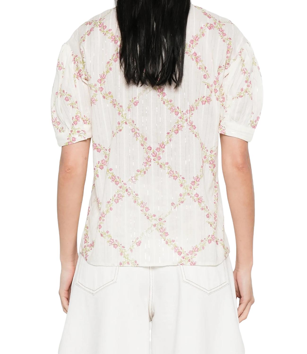 Twinset Camicia Delicate Geometries Pastel Donna
