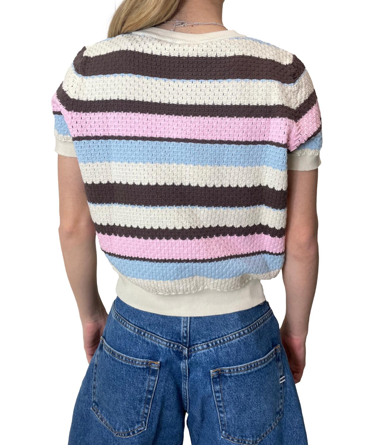 Vicolo Maglia Multicolor Donna