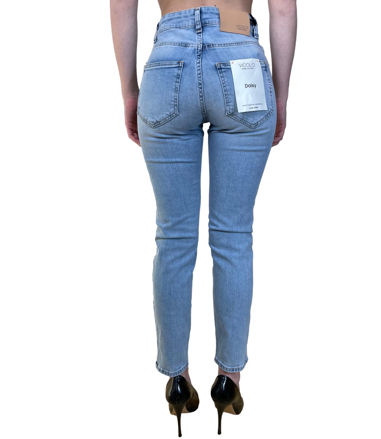 Vicolo Jeans Daisy Denim Chiaro Donna