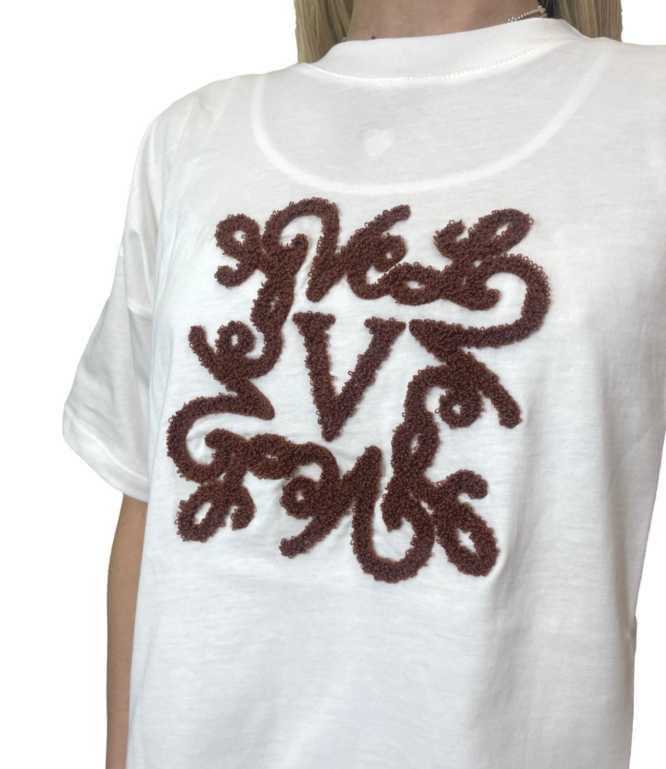 Vicolo T-shirt Logo Giallo Moro Donna
