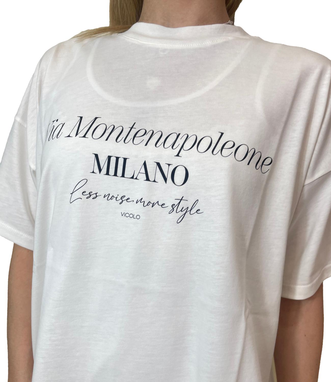 Vicolo T-Shirt Bianco da Donna