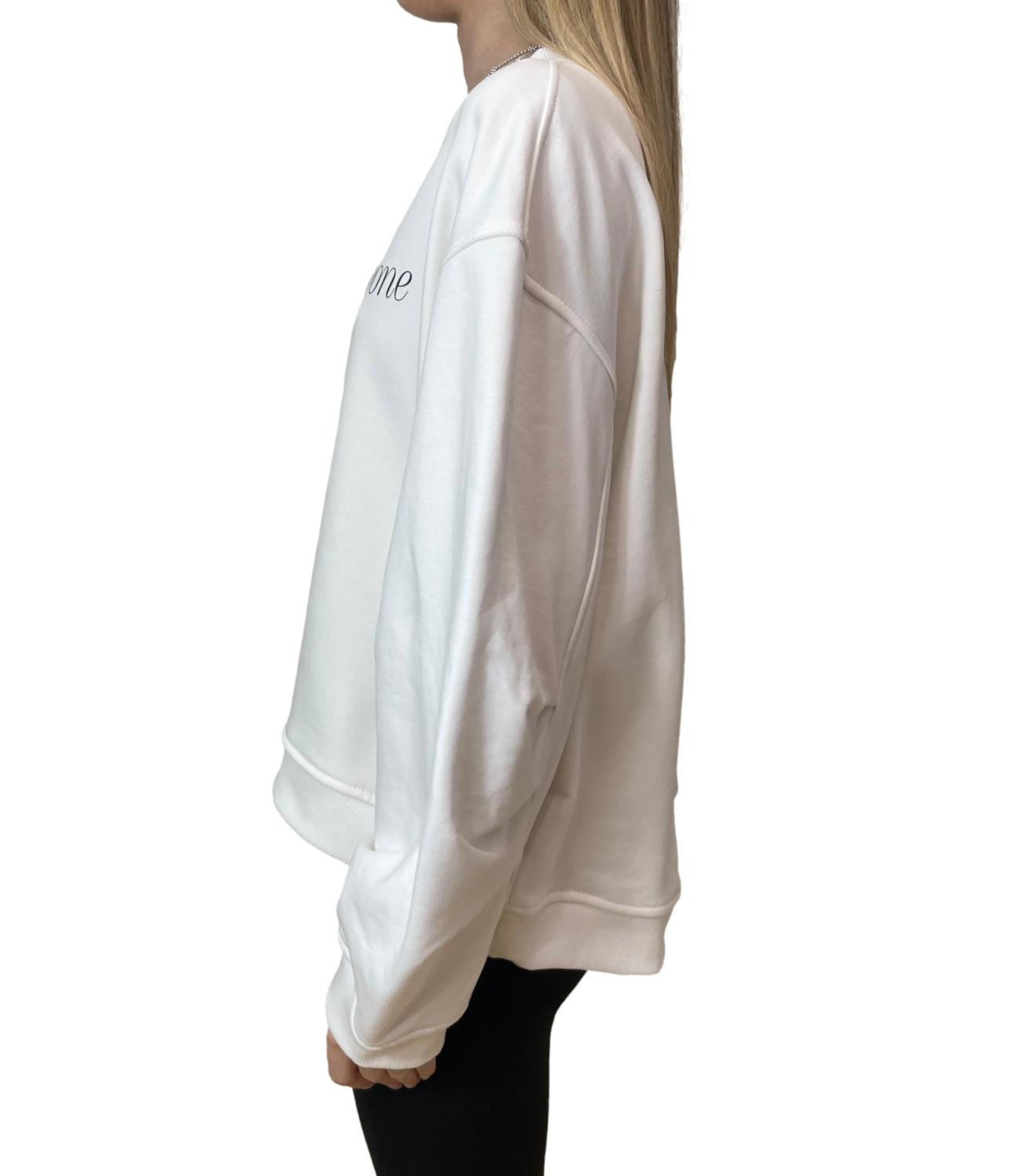 Vicolo Felpa Bianco da Donna