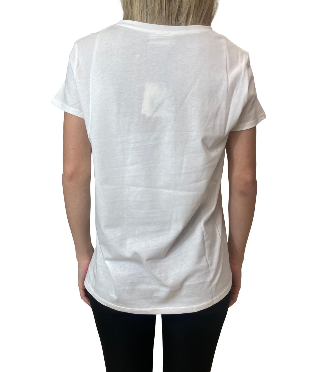 Vicolo T-Shirt Orso Bianca Donna