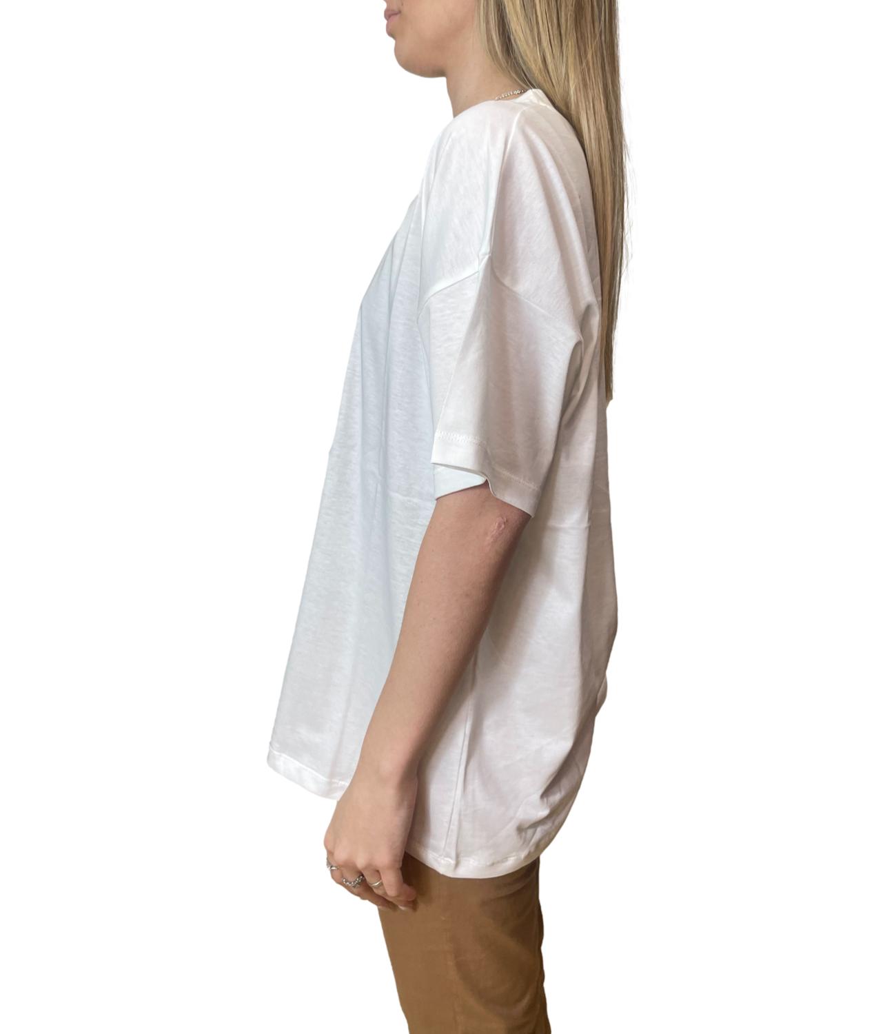 Vicolo T-shirt Bianco Donna