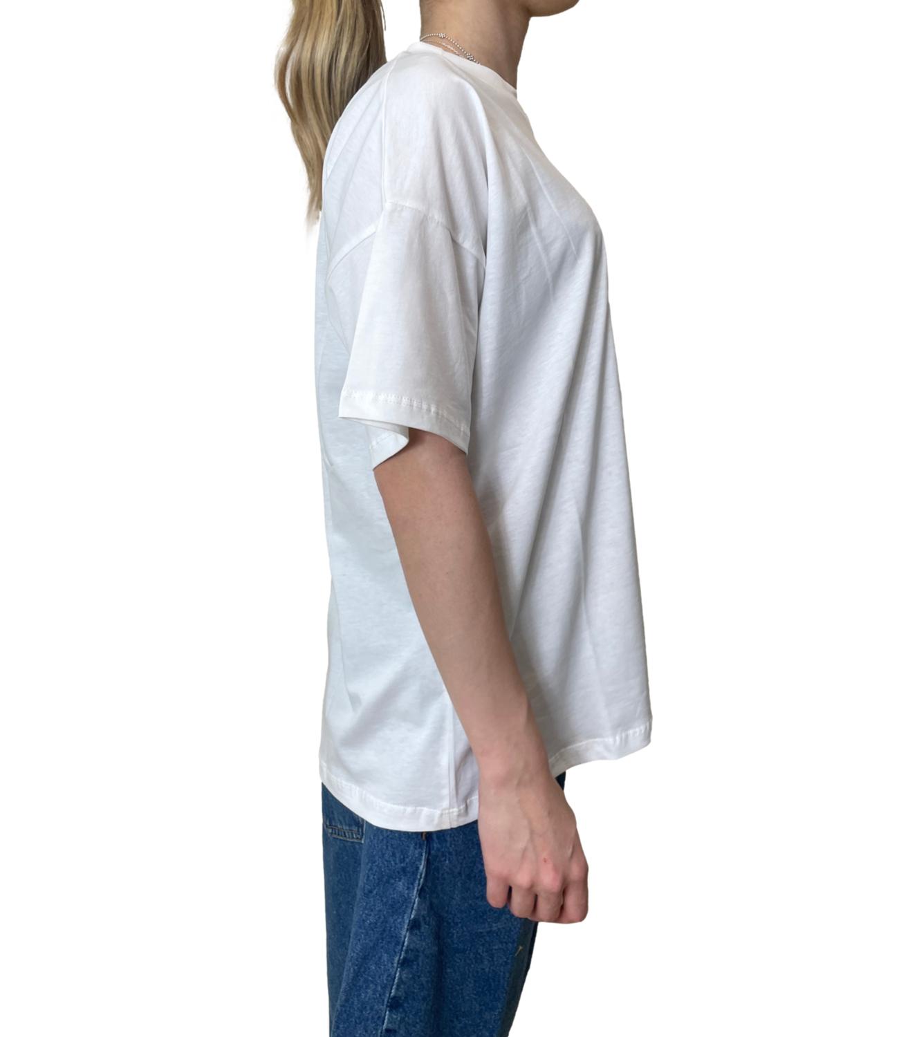 Vicolo T-Shirt Bianco da Donna