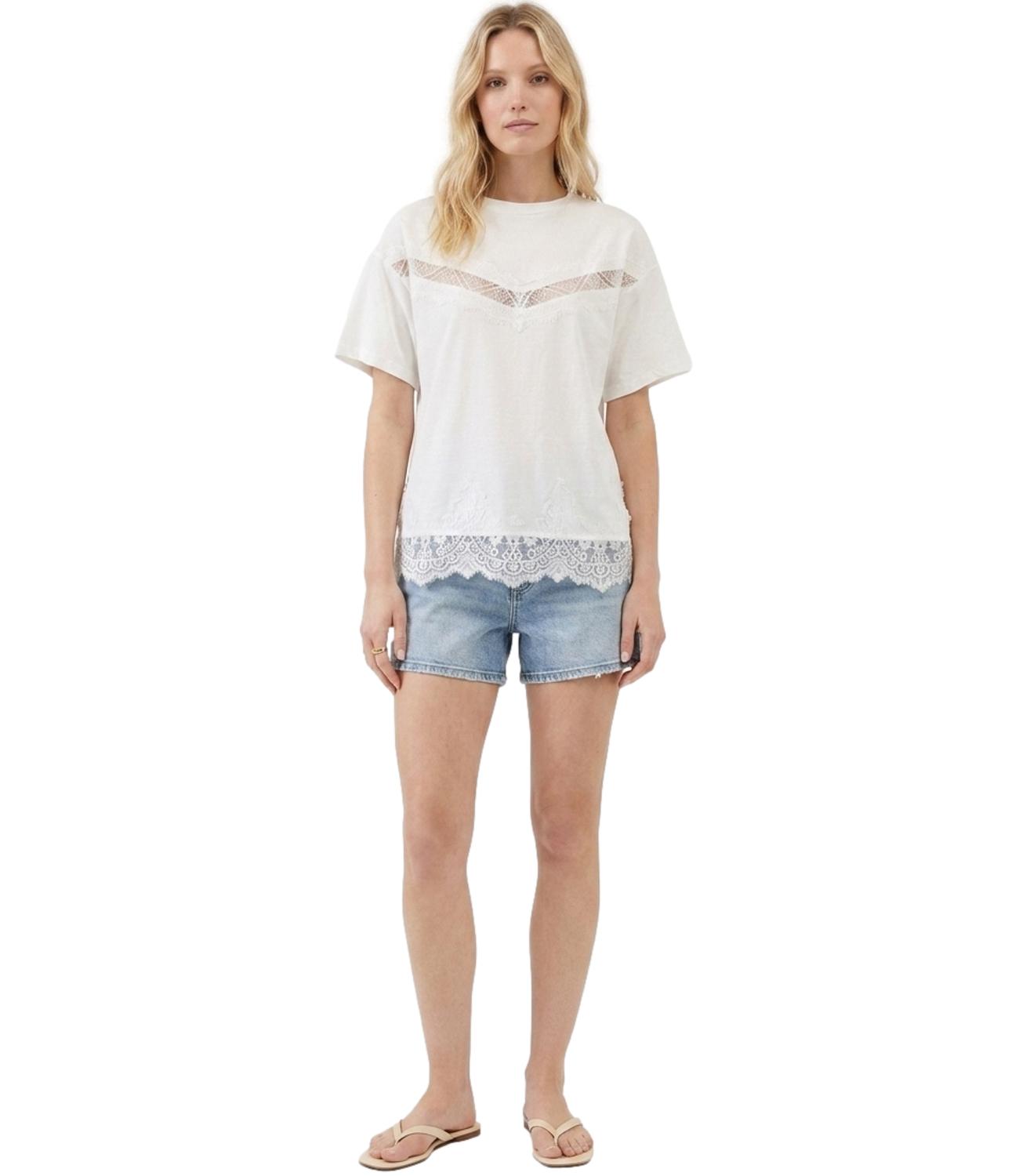 Vicolo T-Shirt Bianco da Donna