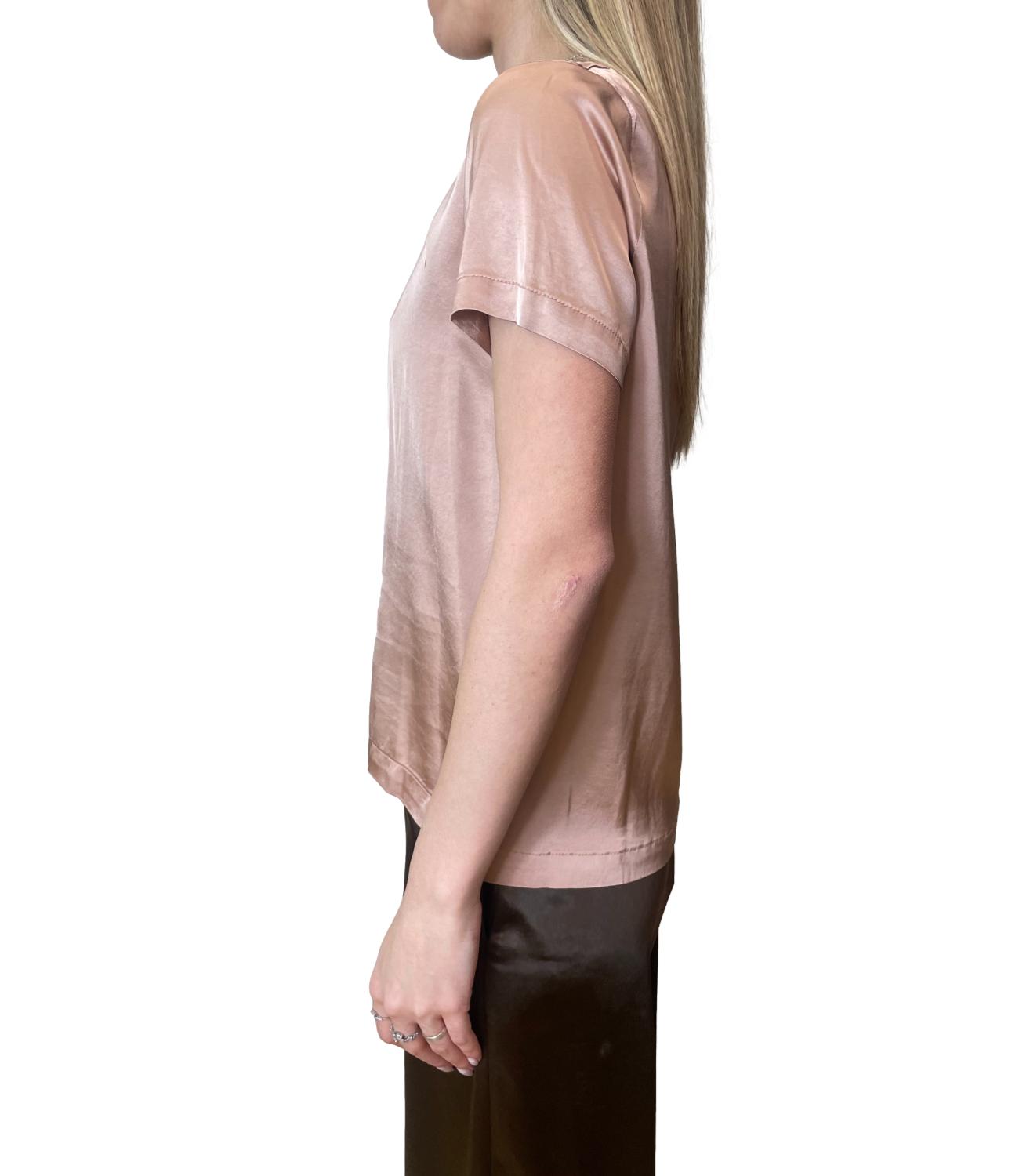 Vicolo T-shirt Satin Rosa Donna