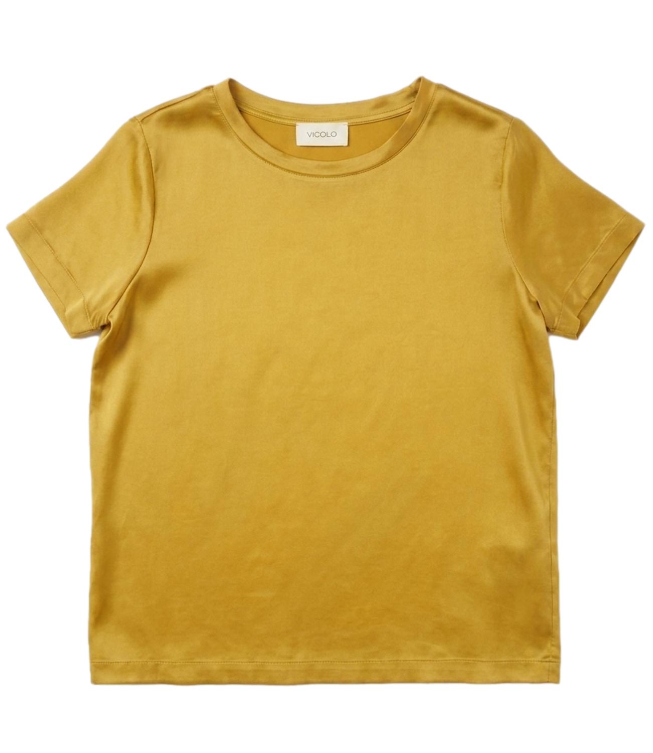 Vicolo T-shirt Satin Senape Donna
