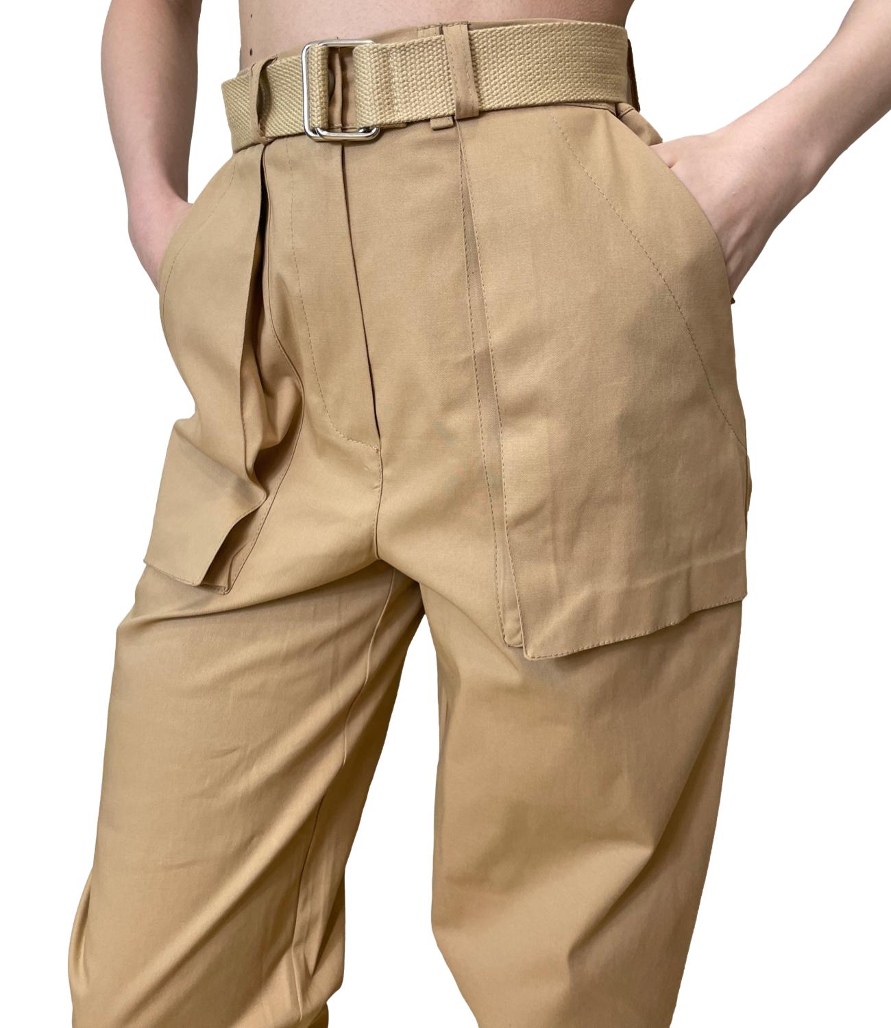Vicolo Pantalone Cammello Donna