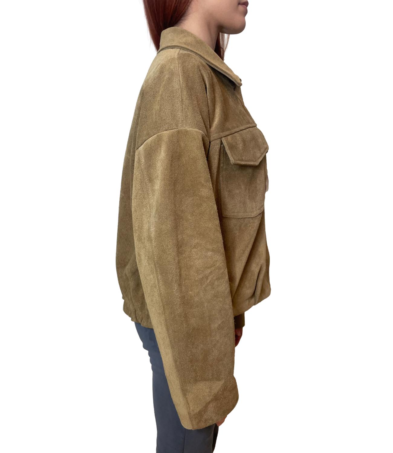 Vicolo Giacca Bomber Marrone Donna