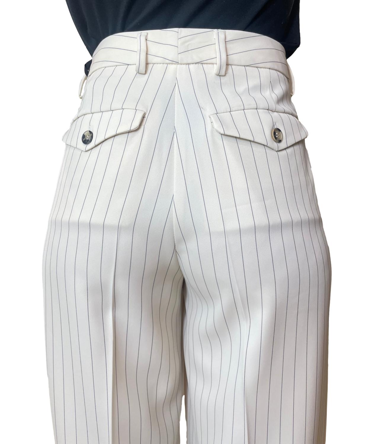 Vicolo Pantalone Burro da Donna