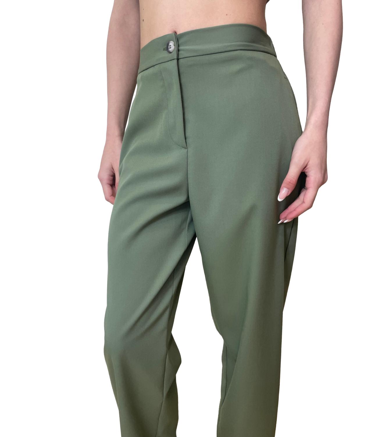Vicolo Pantalone Verde da Donna