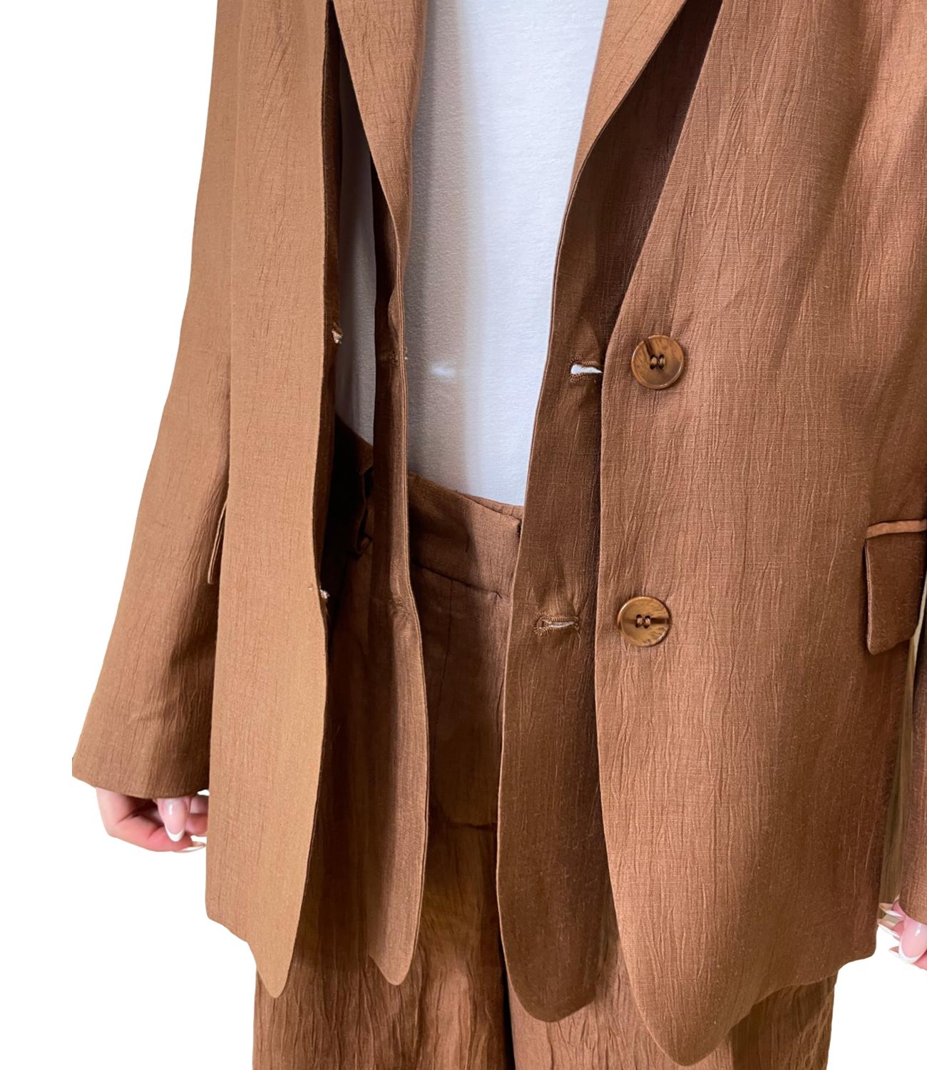 Vicolo Giacca Marrone Donna