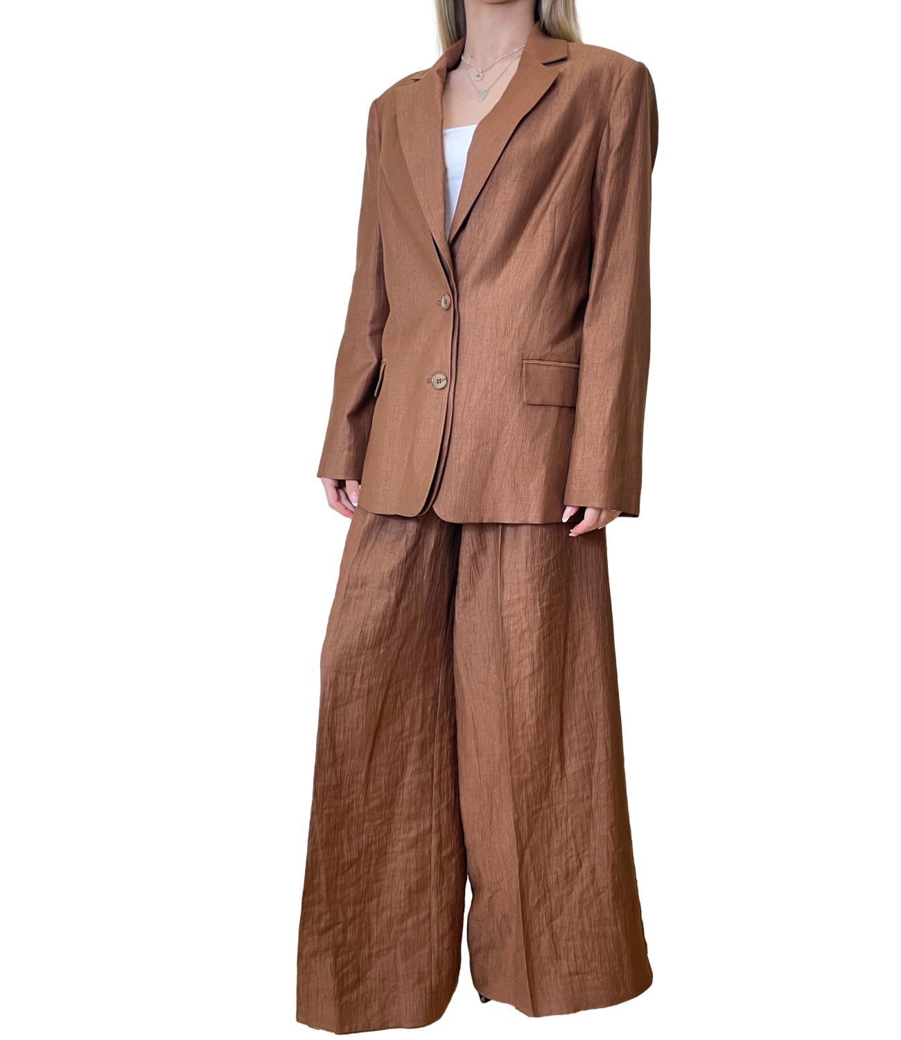 Vicolo Giacca Marrone Donna
