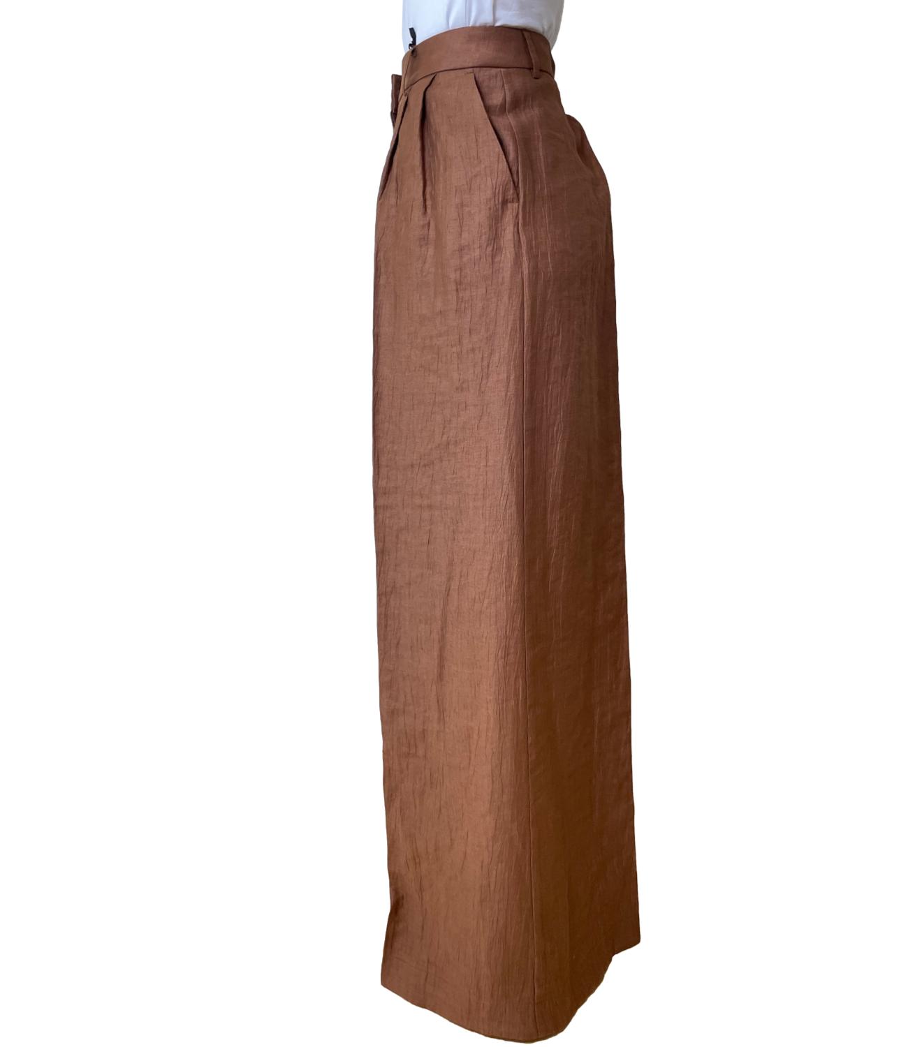 Vicolo Pantalone Marrone Donna