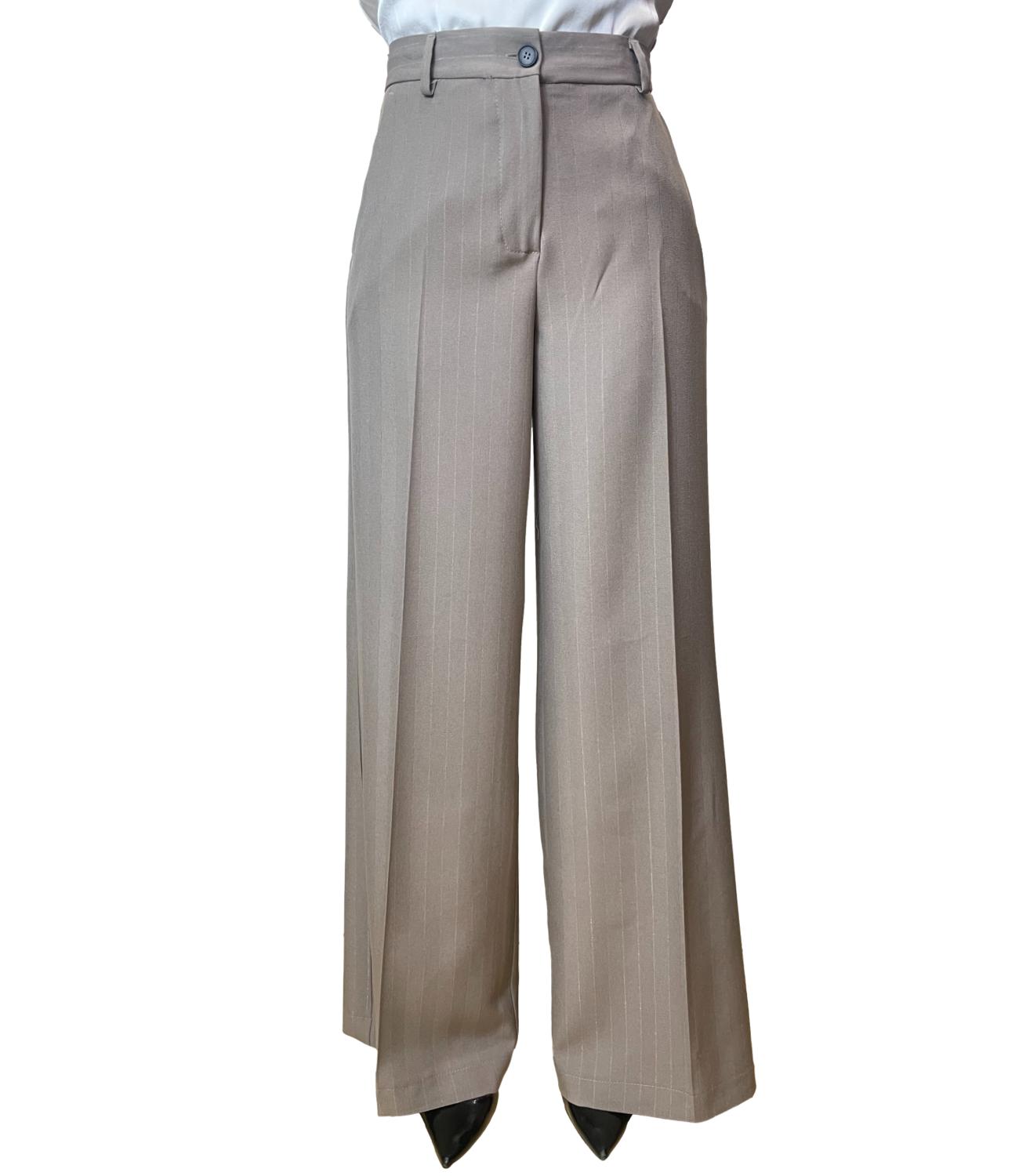 Vicolo Pantalone Tortora da Donna