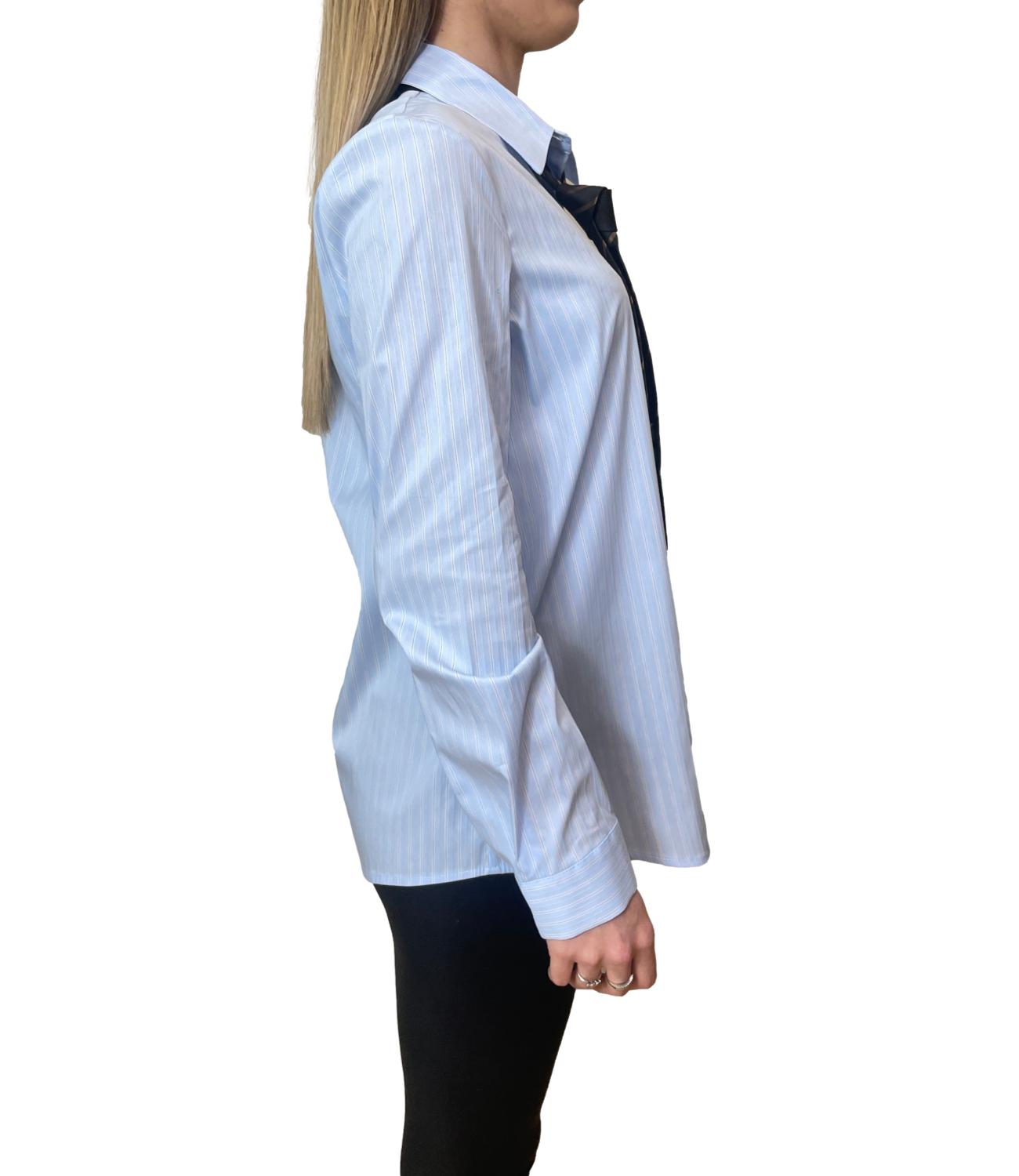 Vicolo Camicia Azzurro/Naturale Donna