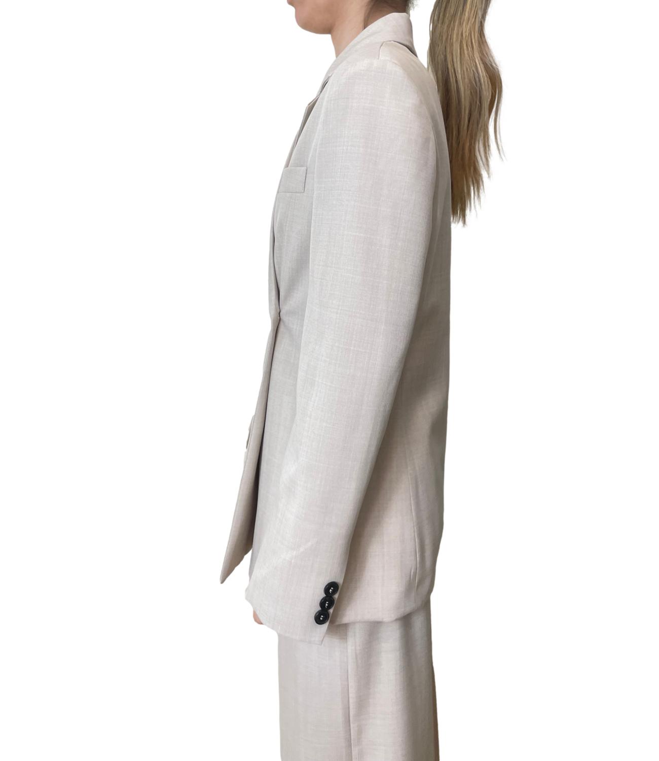 Vicolo Giacca Beige Donna