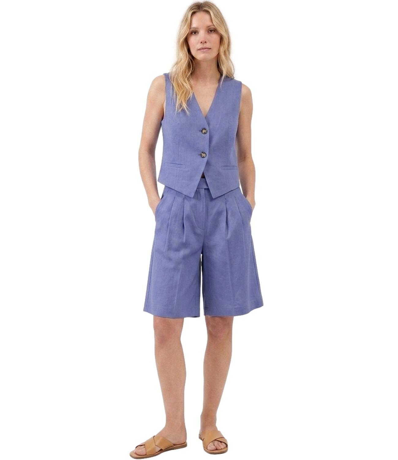 Vicolo Gilet Viola Donna