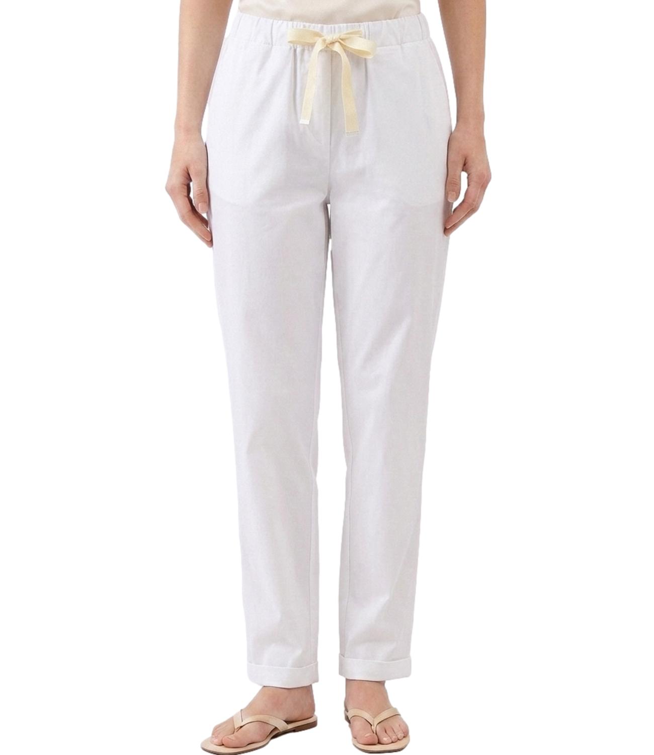 Vicolo Pantalone Bianco da Donna