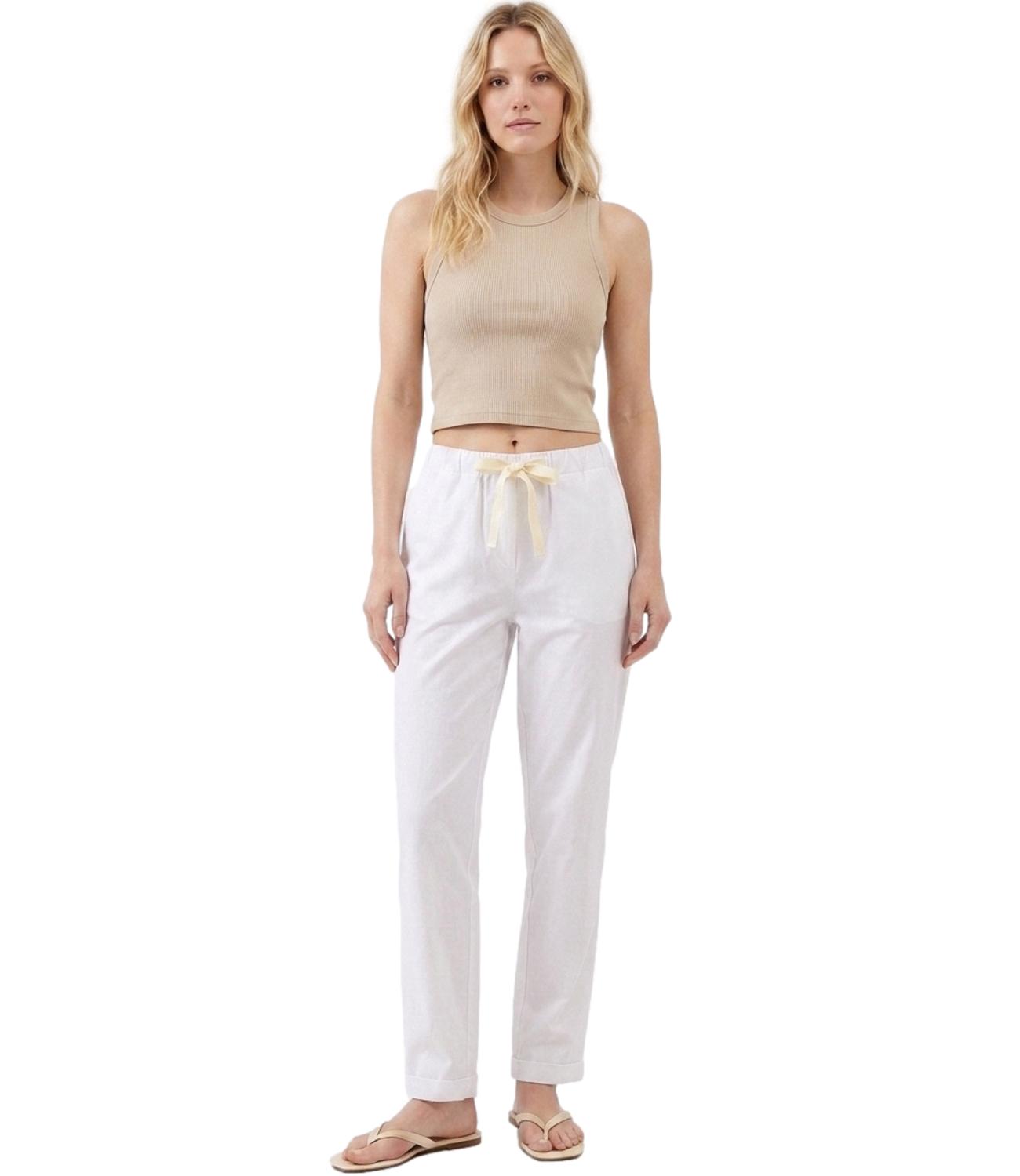 Vicolo Pantalone Bianco da Donna