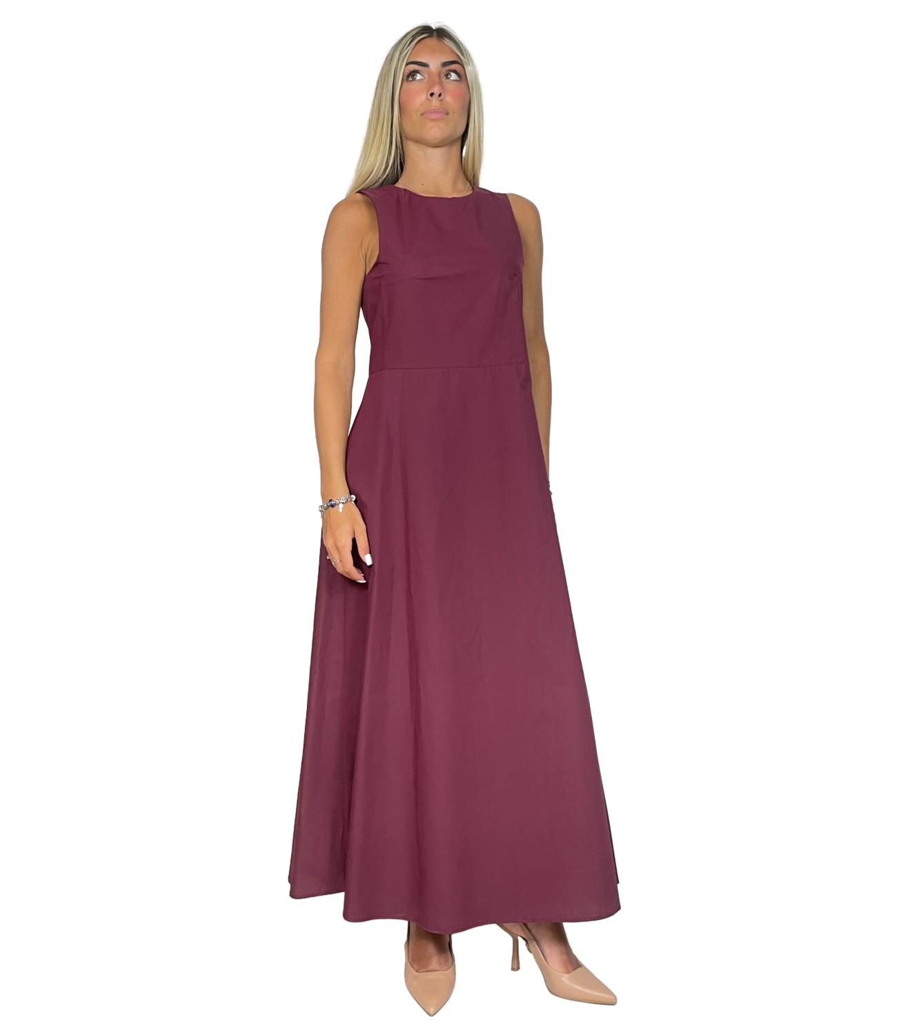 Vicolo Abito Bordeaux da Donna