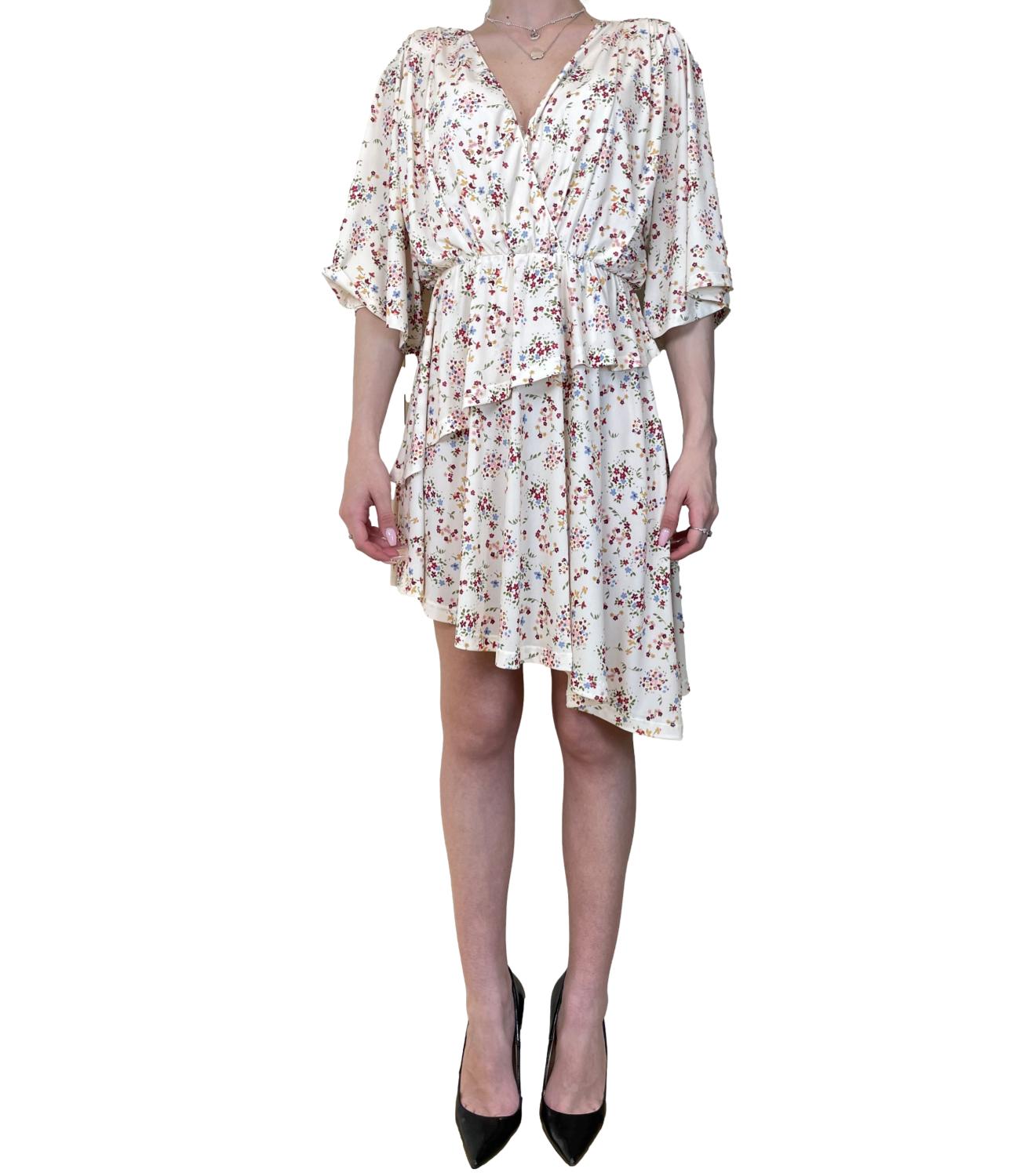VICOLO abito floreale burro donna
