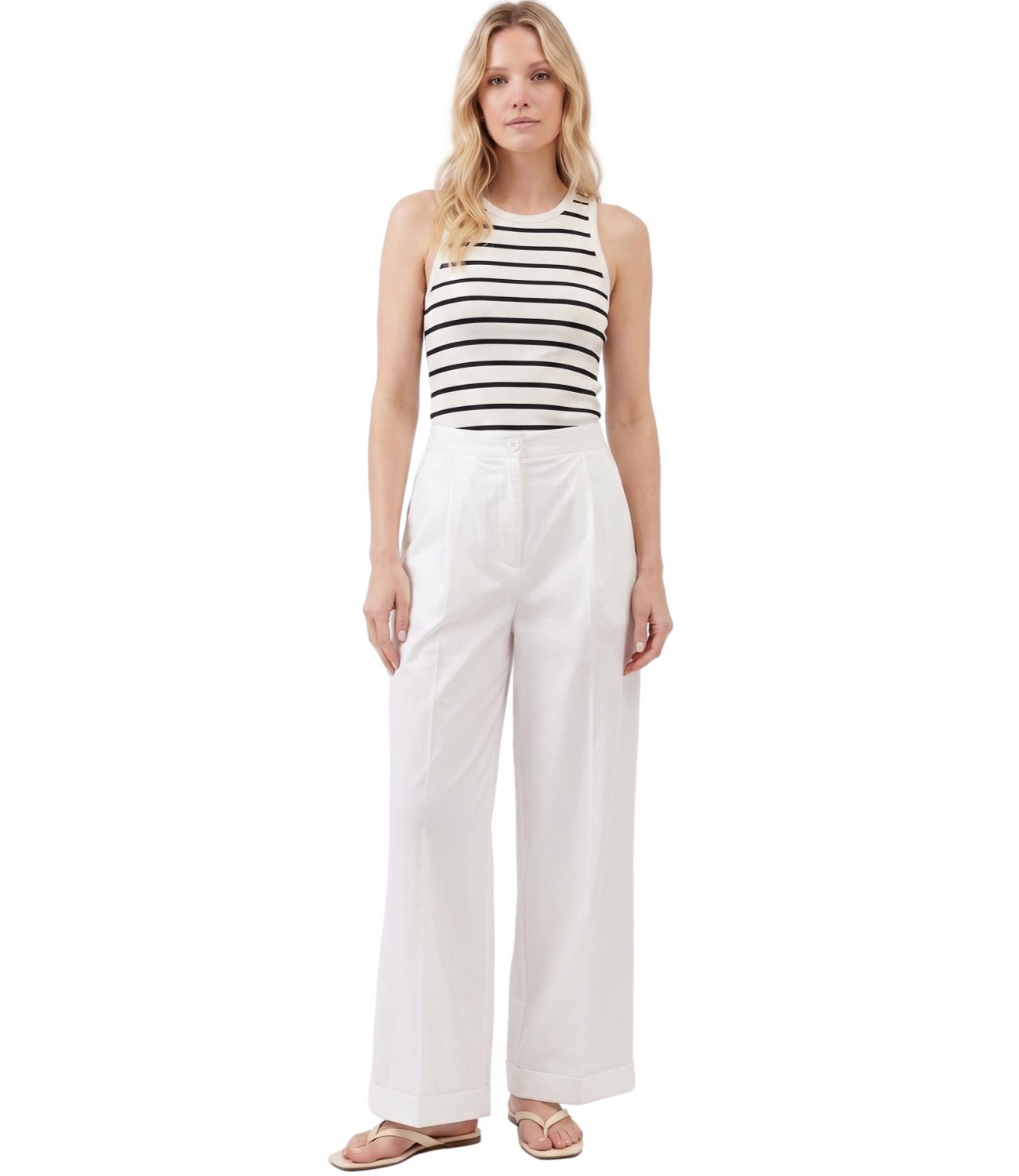 Vicolo Pantalone Bianco da Donna