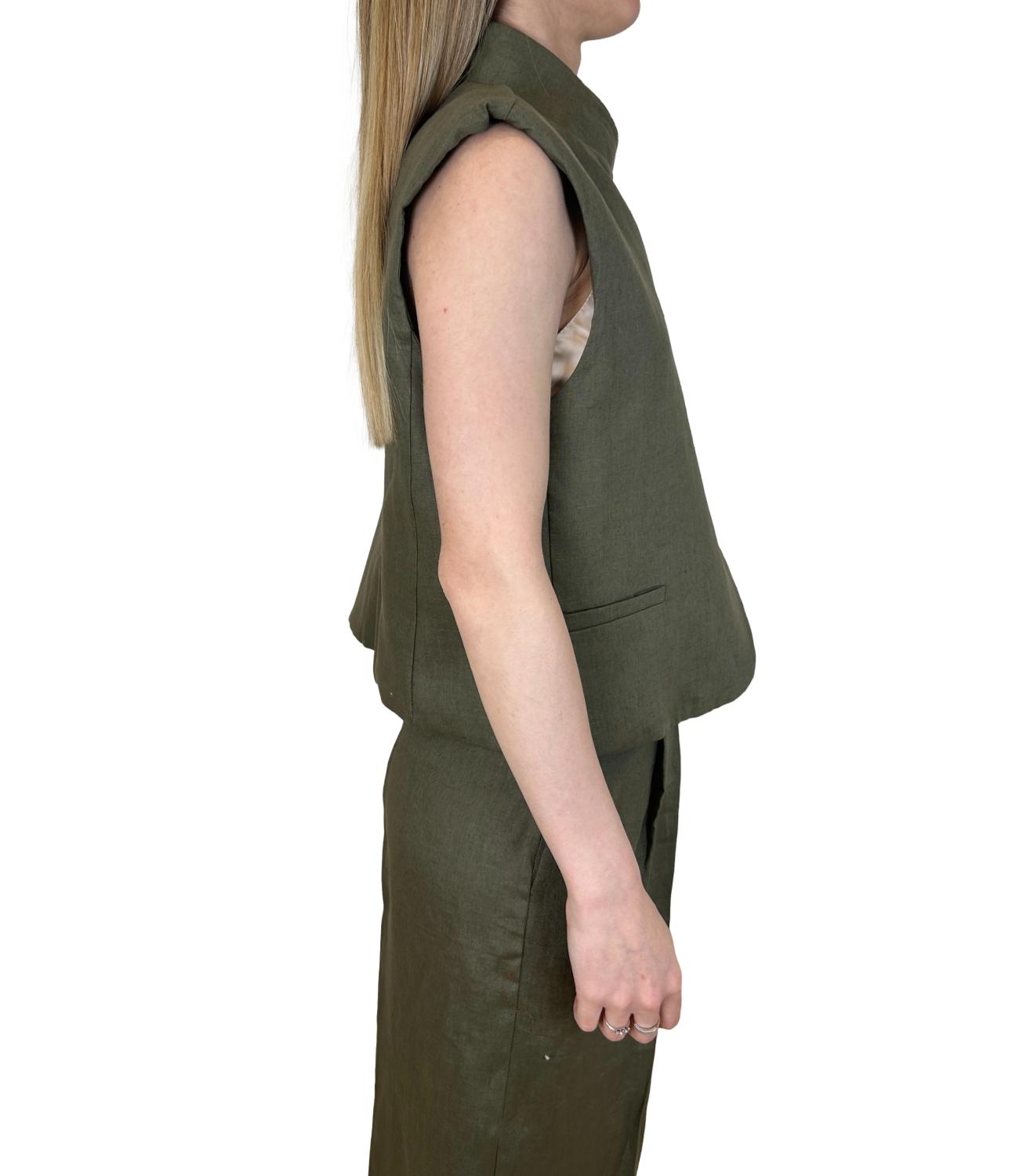 Vicolo Giacca Verde Donna