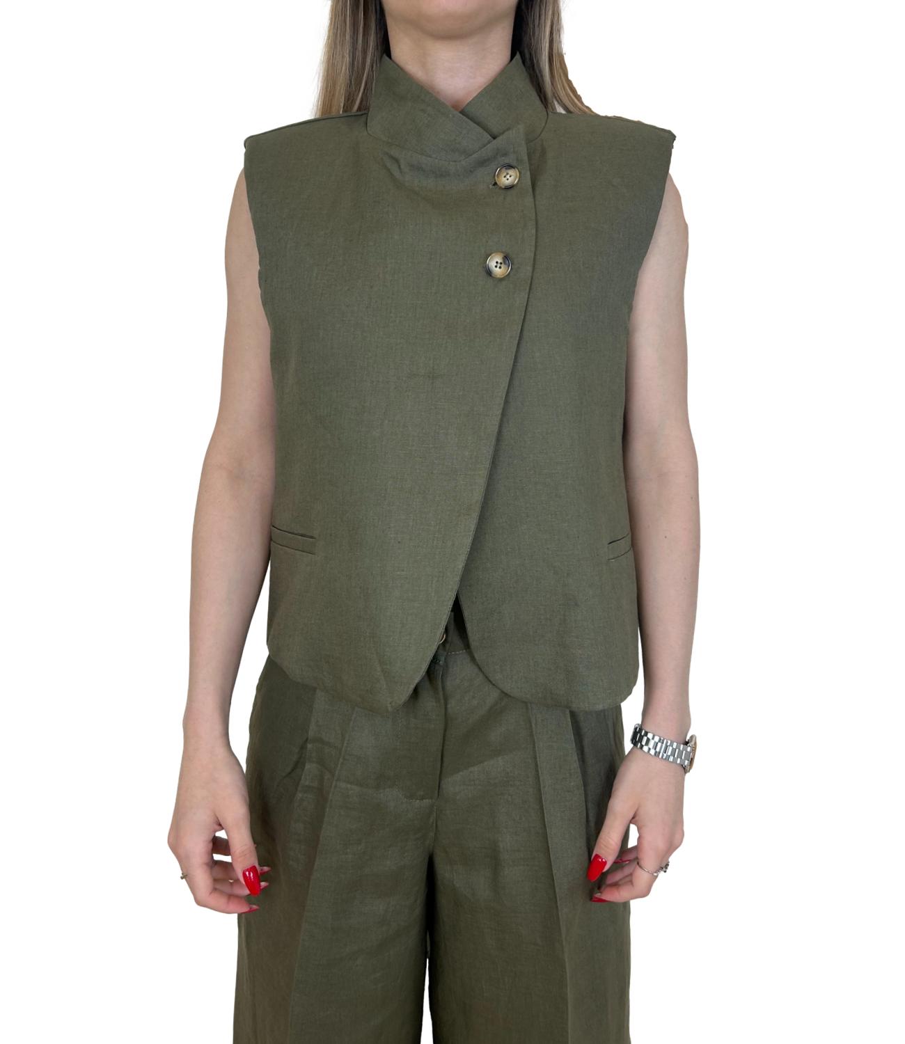 Vicolo Giacca Verde Donna