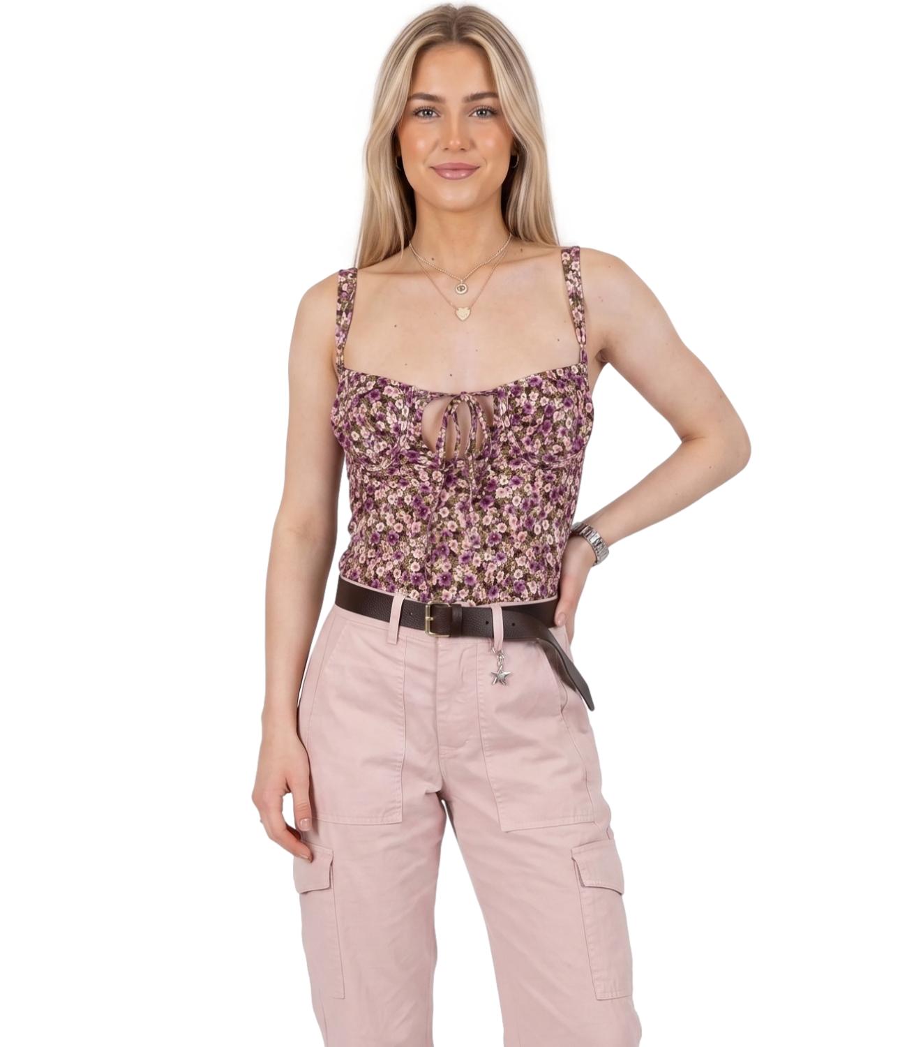 Vicolo Top Multicolor da Donna