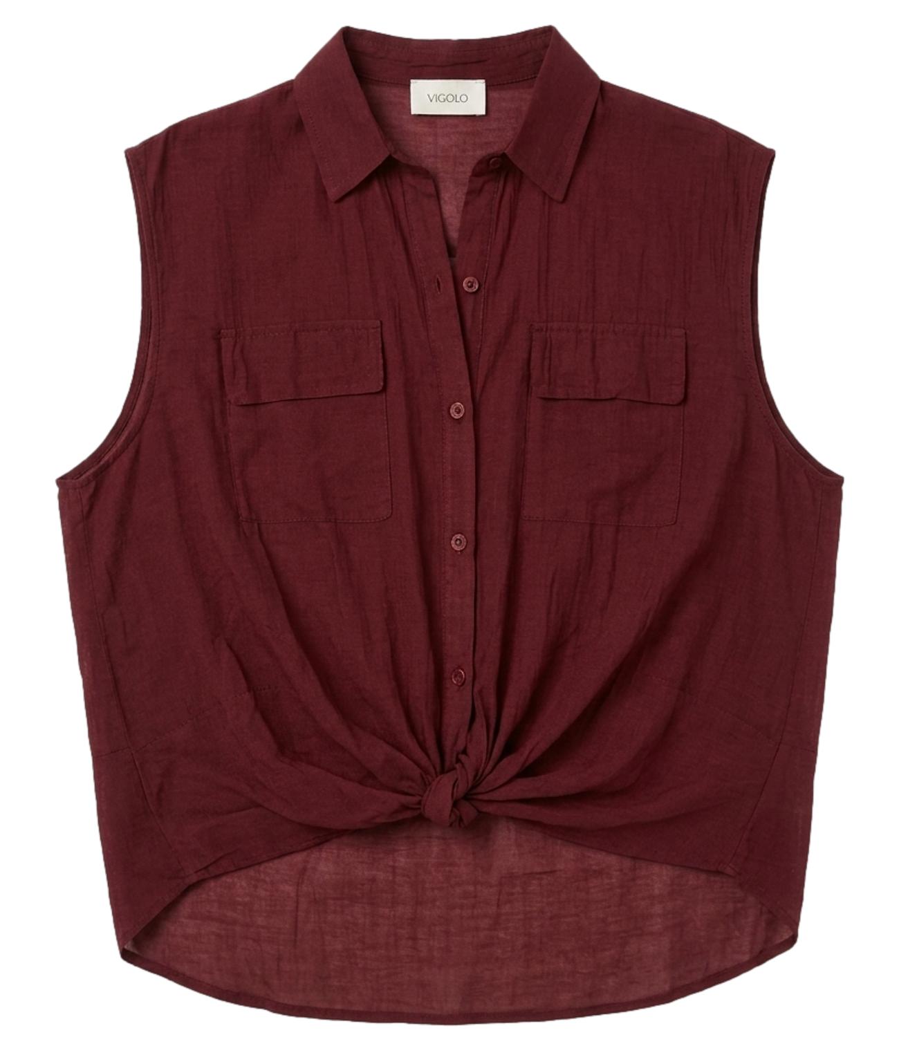 Vicolo Top Bordeaux da Donna