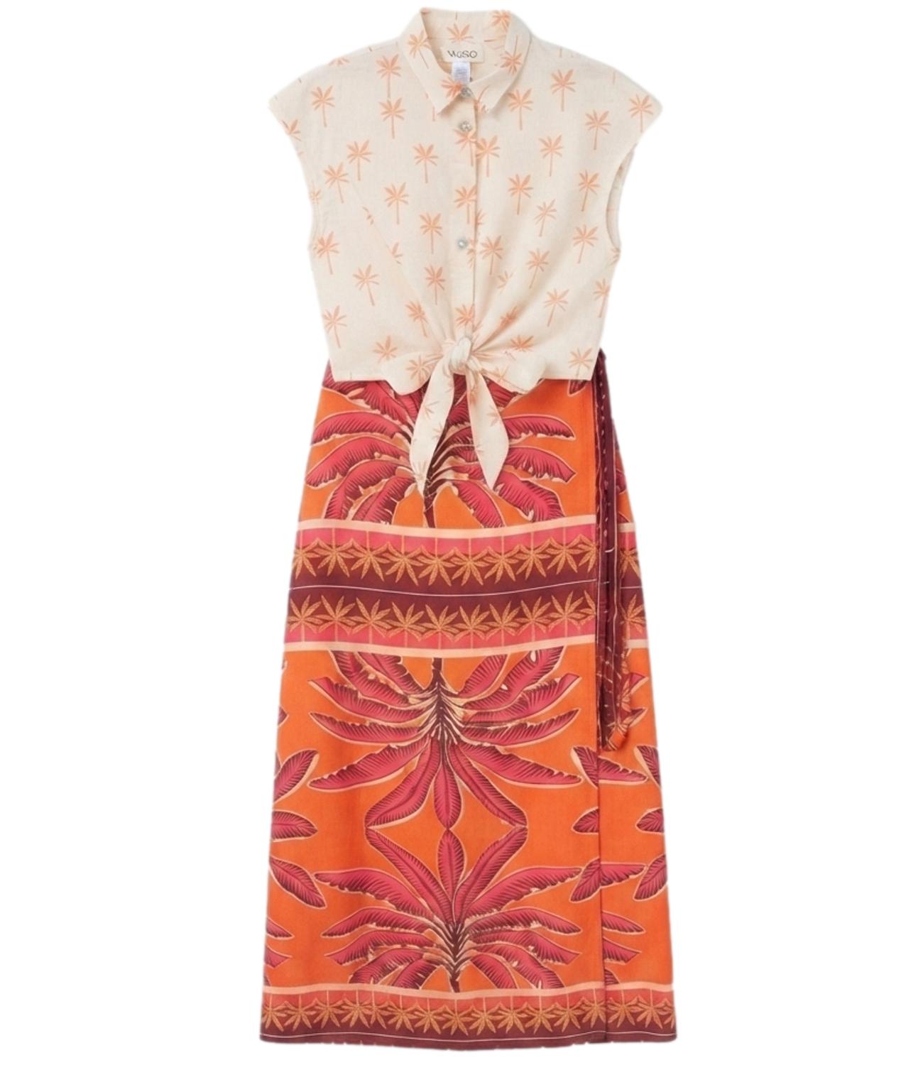 Vicolo Completo Arancio da Donna