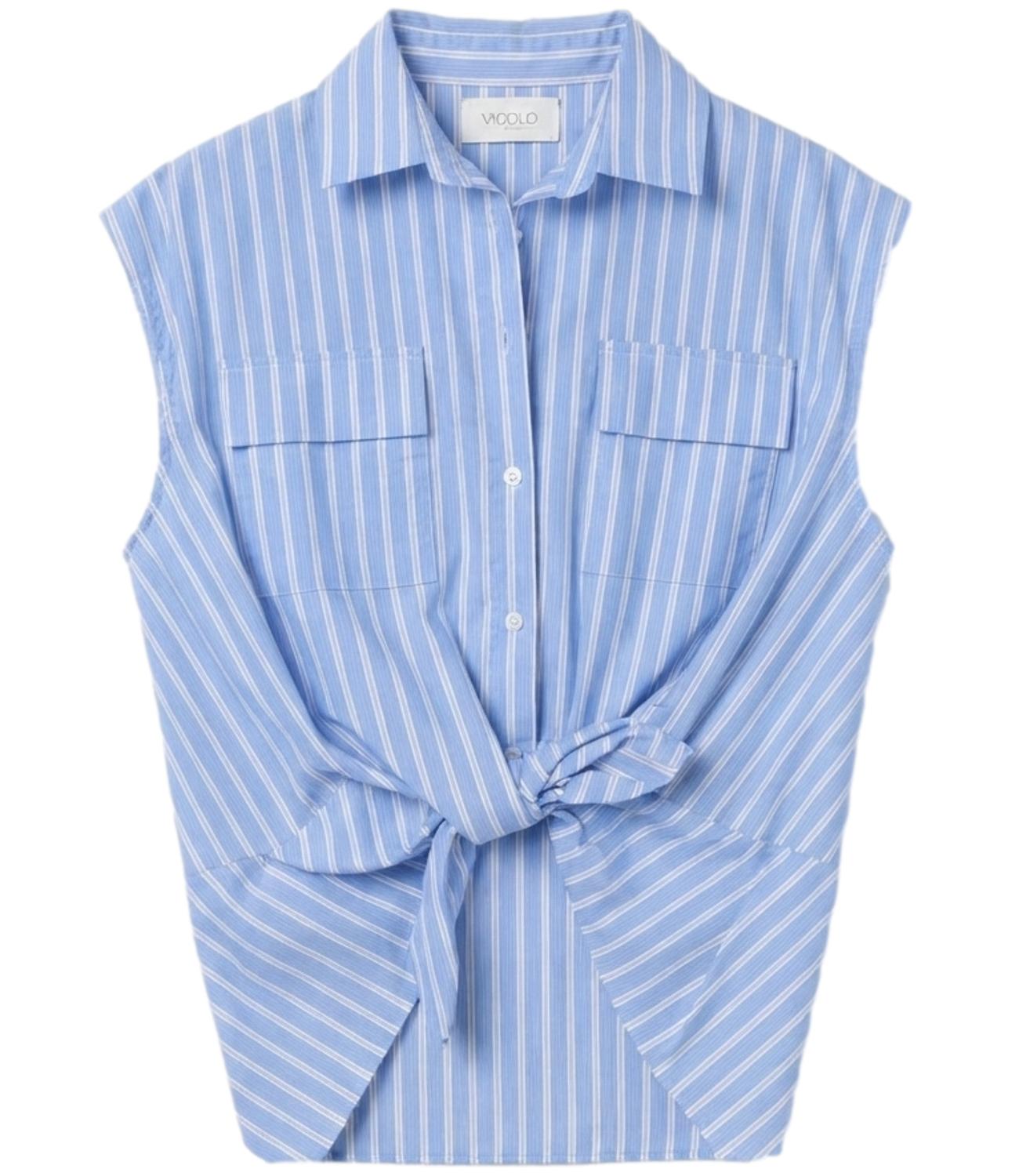 Vicolo Top Celeste da Donna